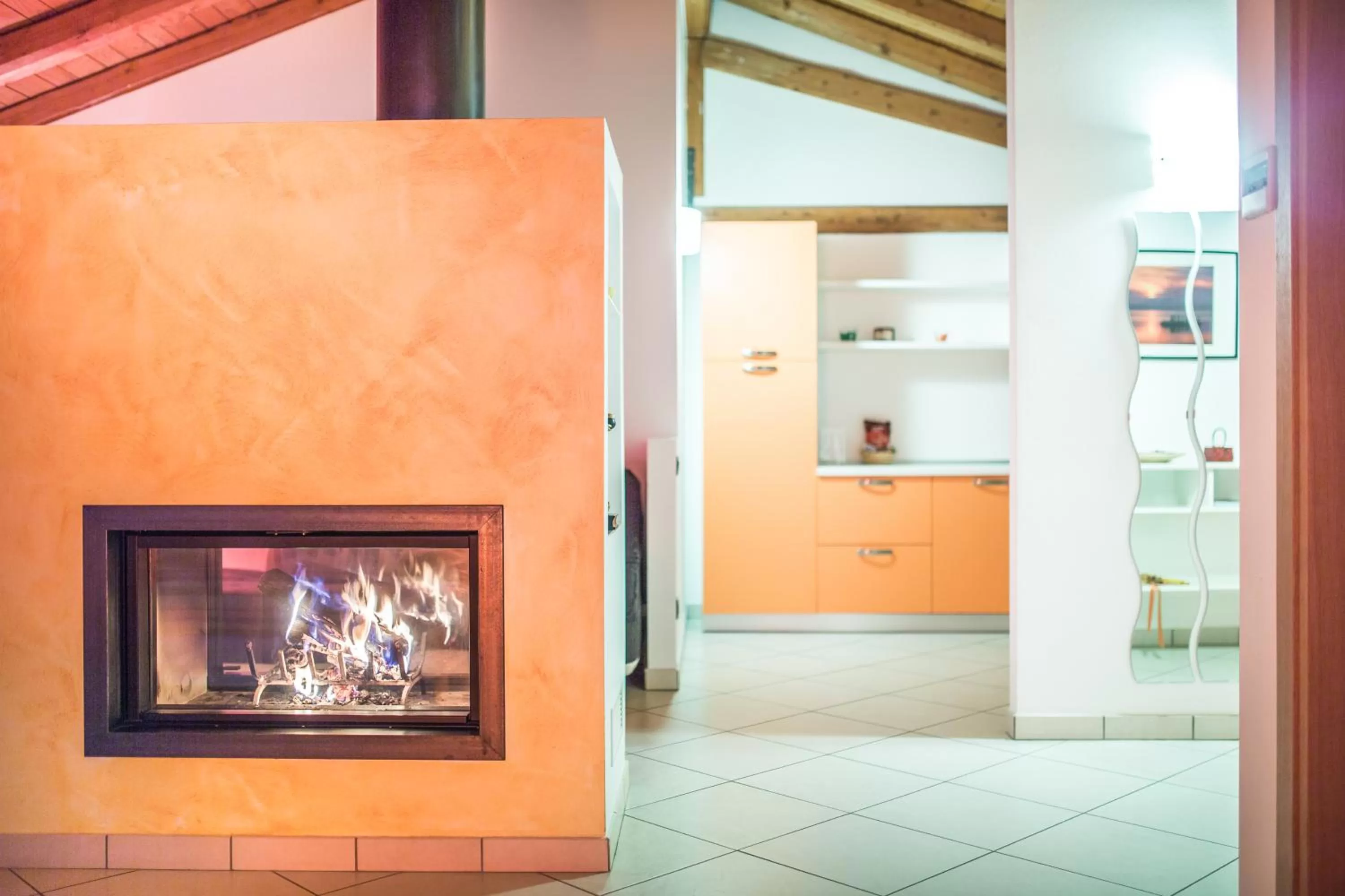 Kitchen or kitchenette in Il Milione Country Hotel