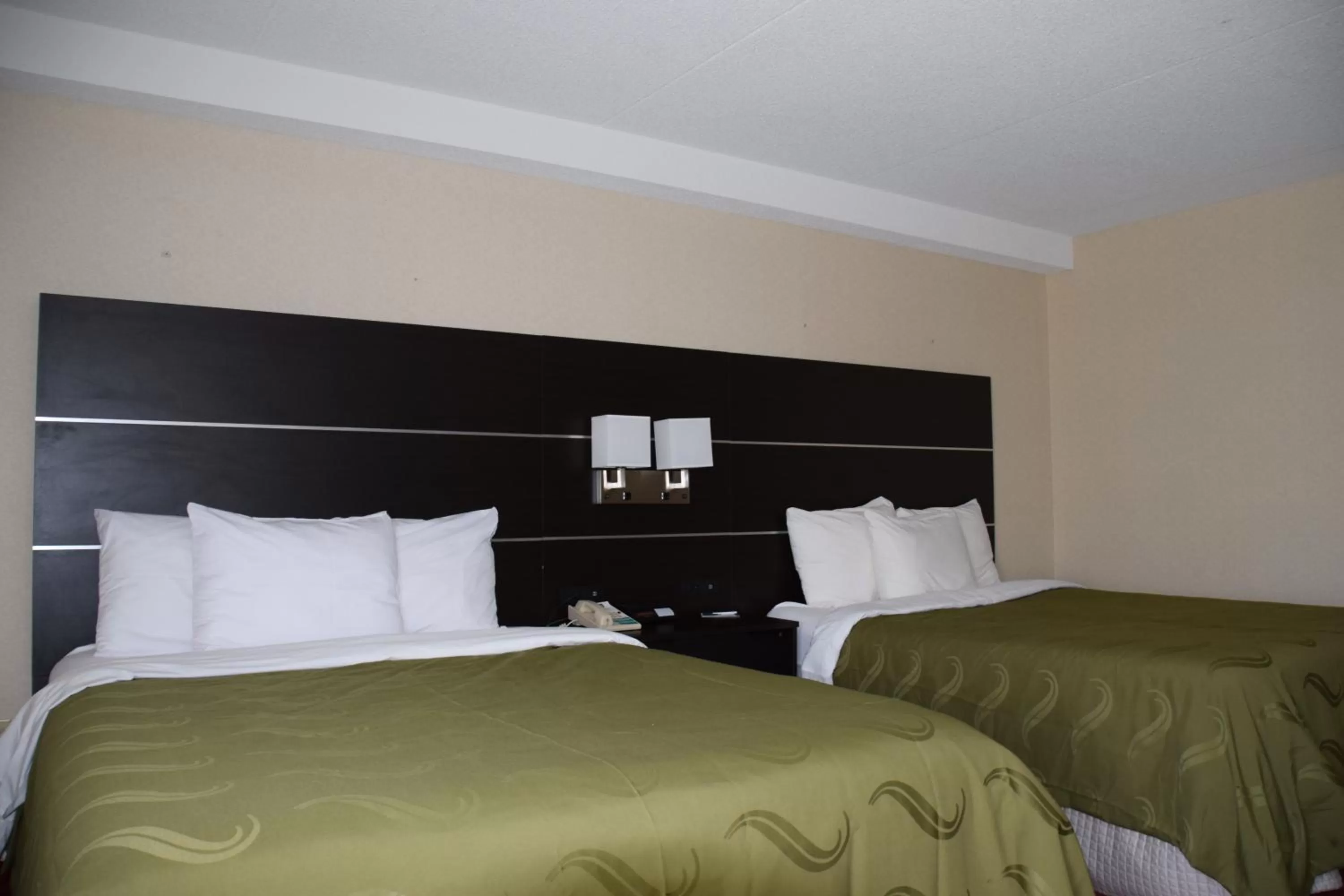 Bed in Rodeway Inn Festival