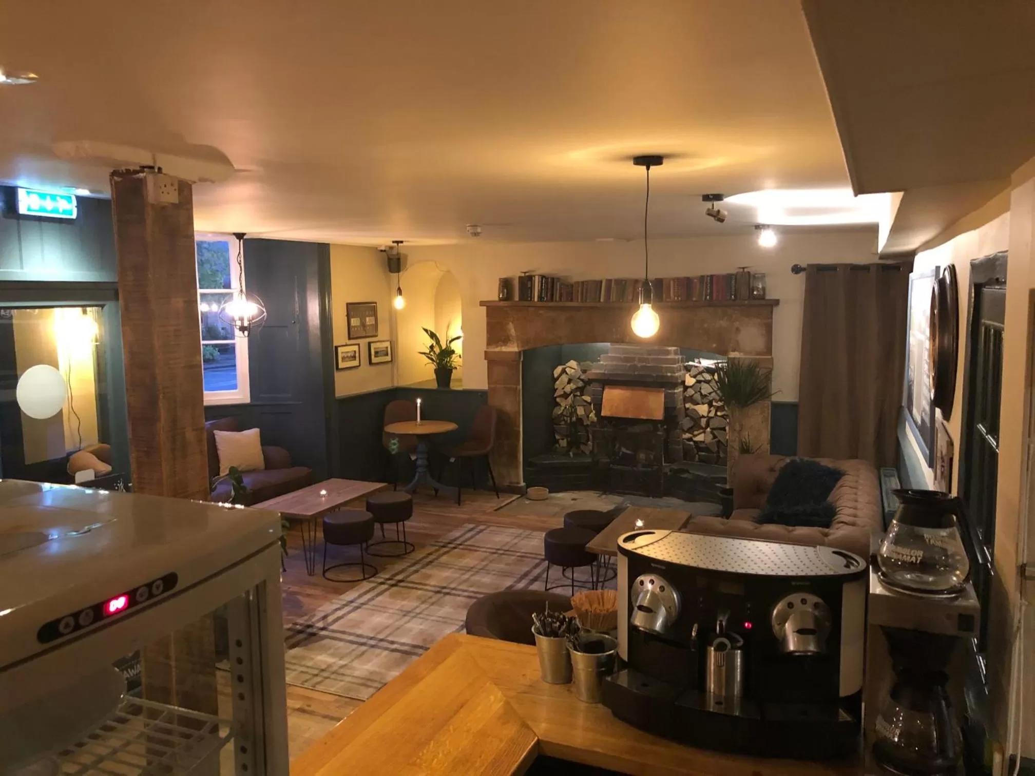Dining area in The Punchbowl Inn