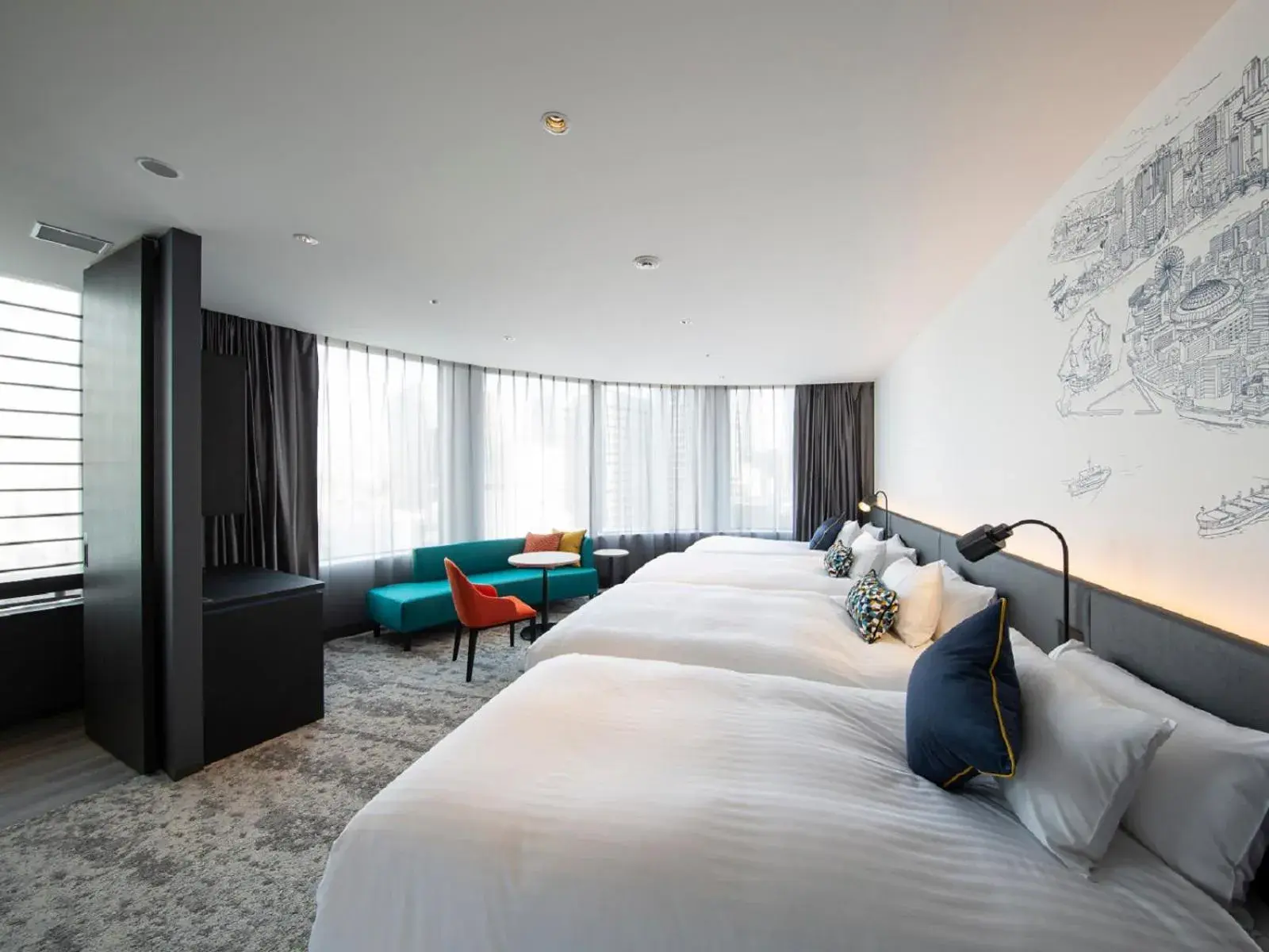 Corner Deluxe - Smoking in Hotel Intergate Osaka Umeda Corner Deluxe - Smoking in Hotel Intergate Osaka Umeda