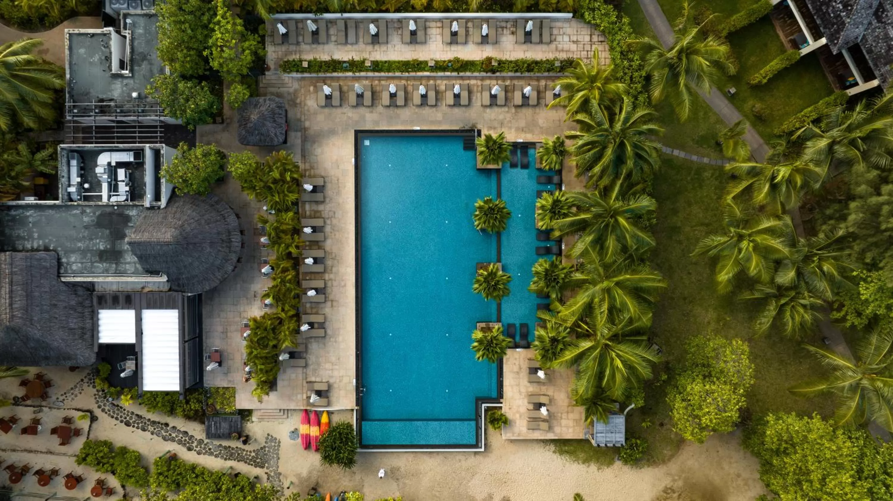 Swimming pool in STORY Seychelles