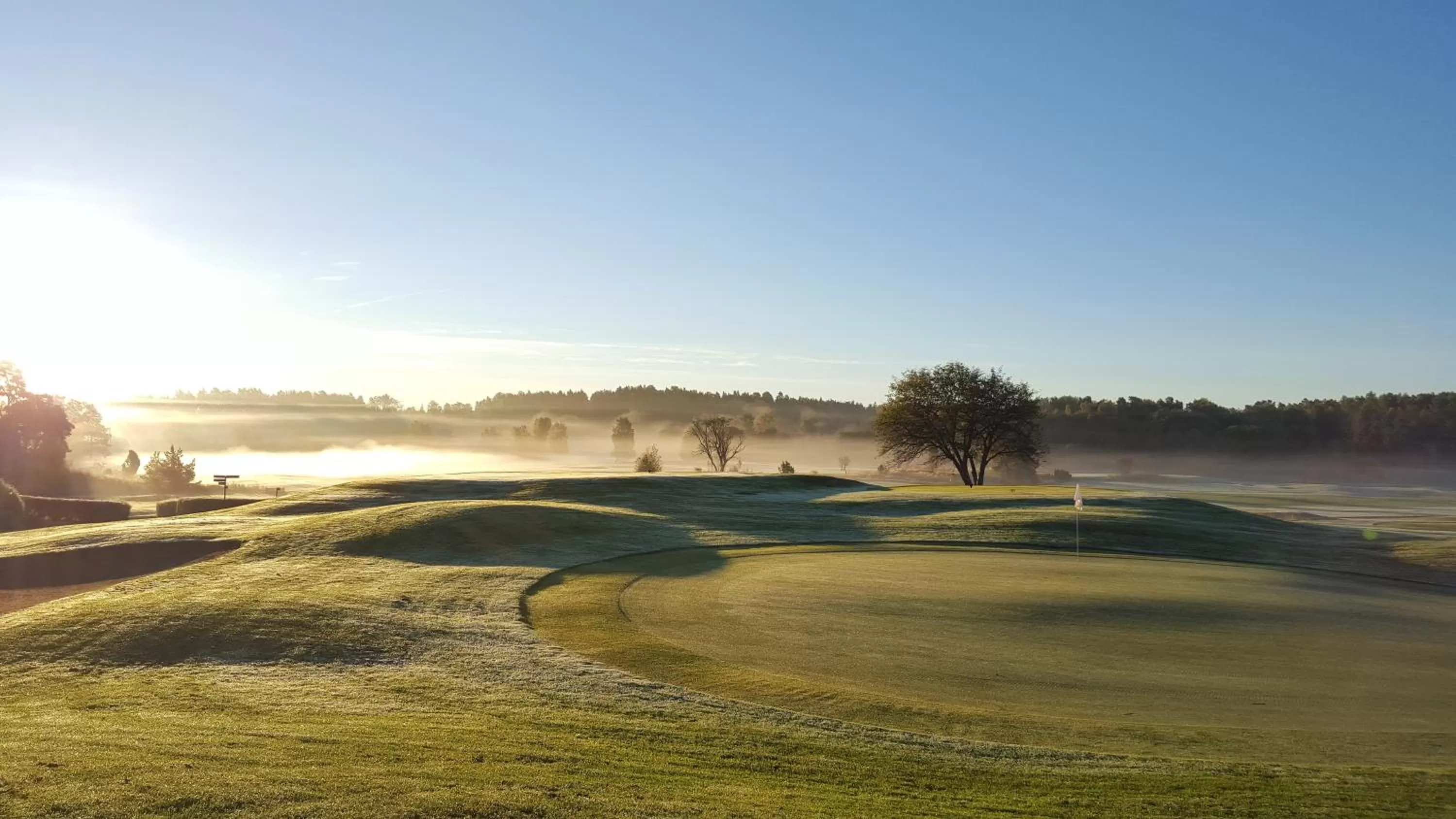 Golfcourse in Best Western Hotel Akersberga