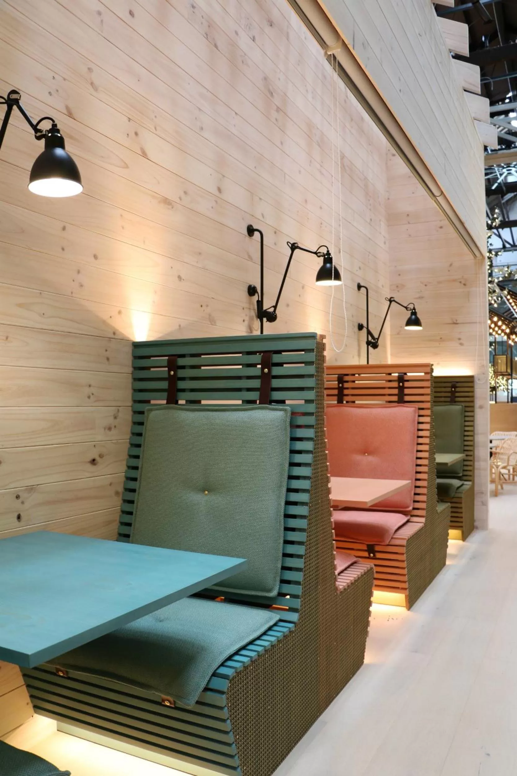 Seating area in Ovolo Sydney Woolloomooloo, a Wyndham Hotel