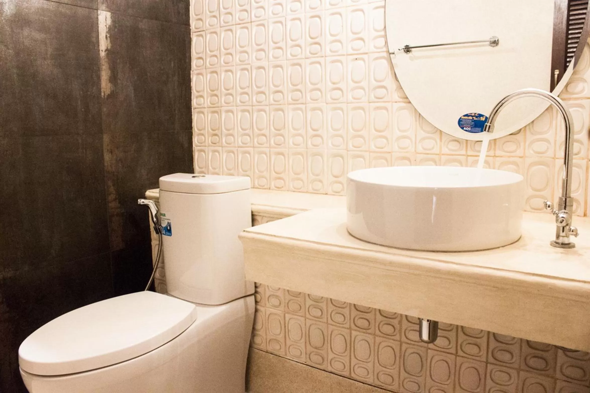 Toilet in ONCE (upon a time) Chiang Mai Home