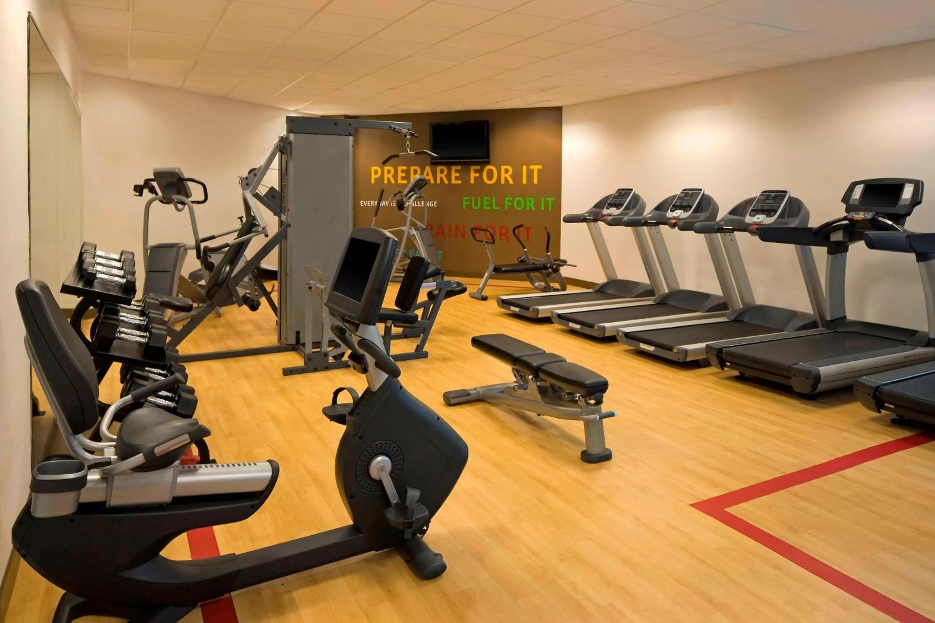Fitness centre/facilities in The Stamford Hotel
