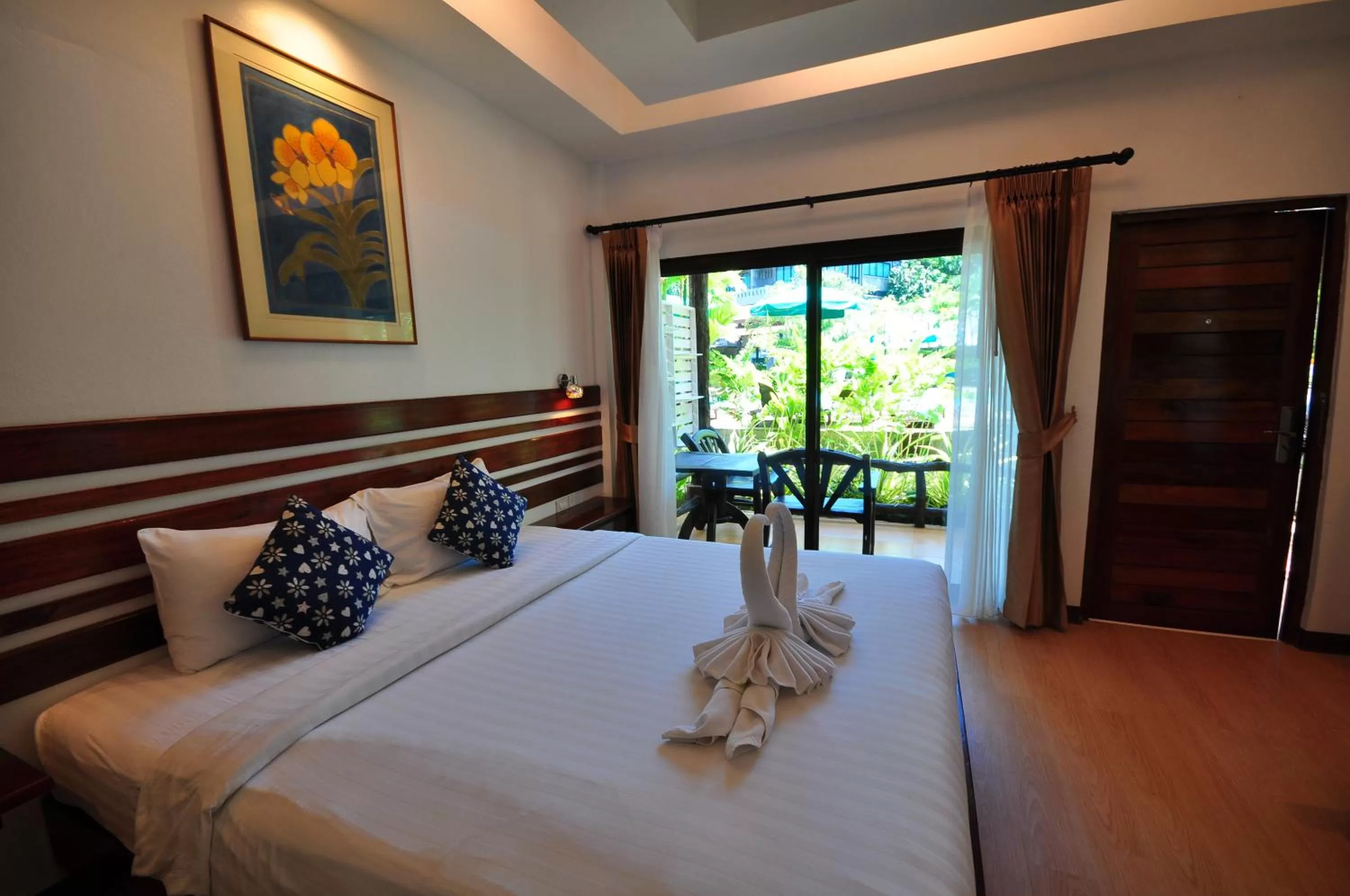 Bedroom, Bed in Green View Village Resort