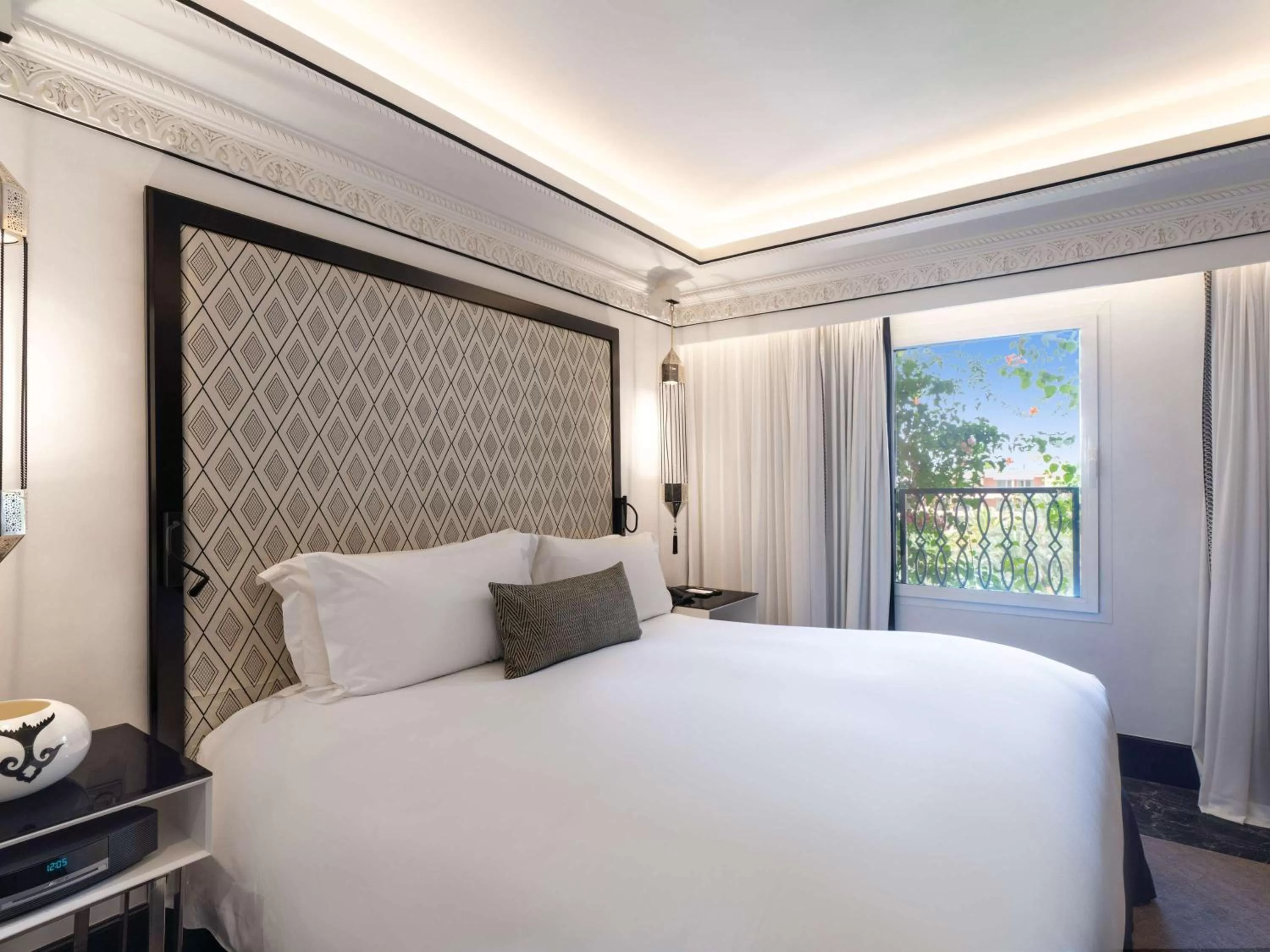 Photo of the whole room, Bed in Sofitel Marrakech Lounge and Spa