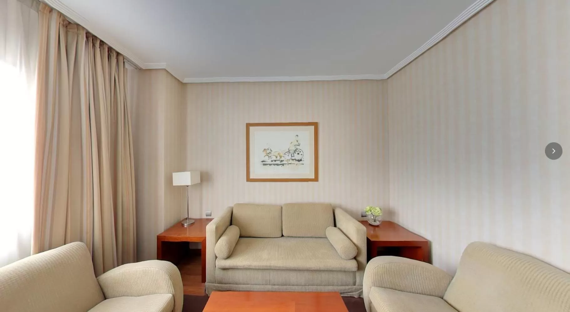 Living room, Seating Area in Sercotel La Princesa