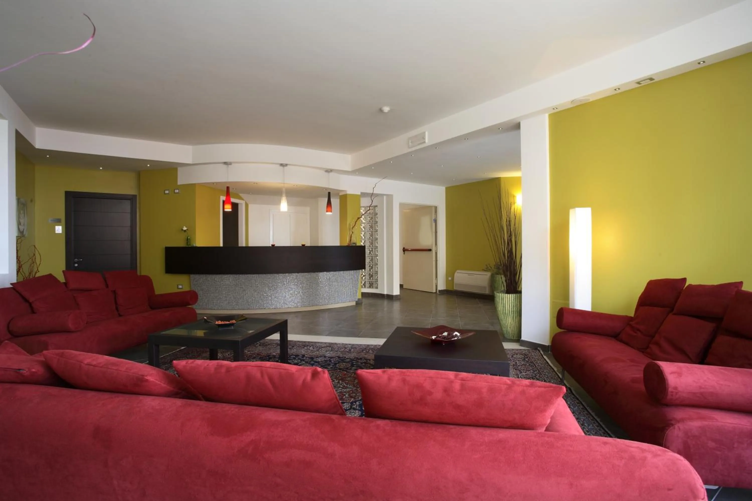 Lobby or reception in Janus Hotel