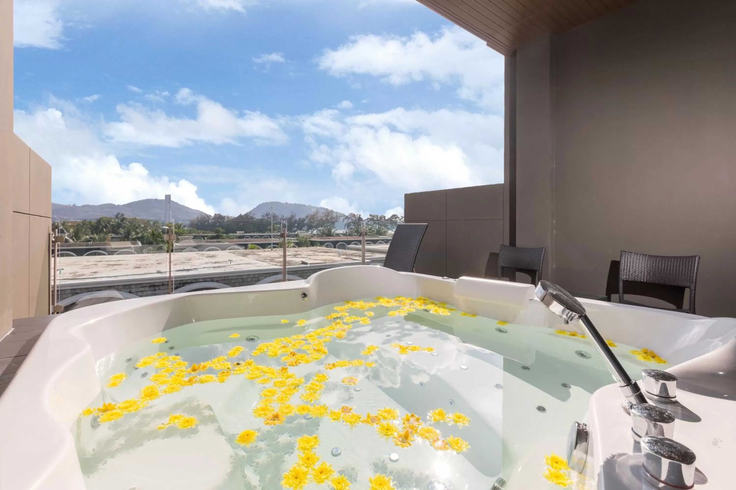 Hot Tub in The Charm Resort Phuket - SHA Certified