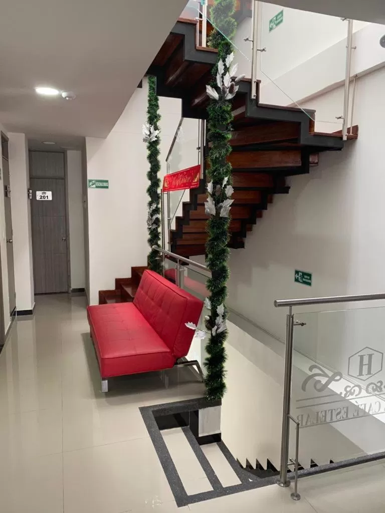 Living room in Hotel Cafe Estrella