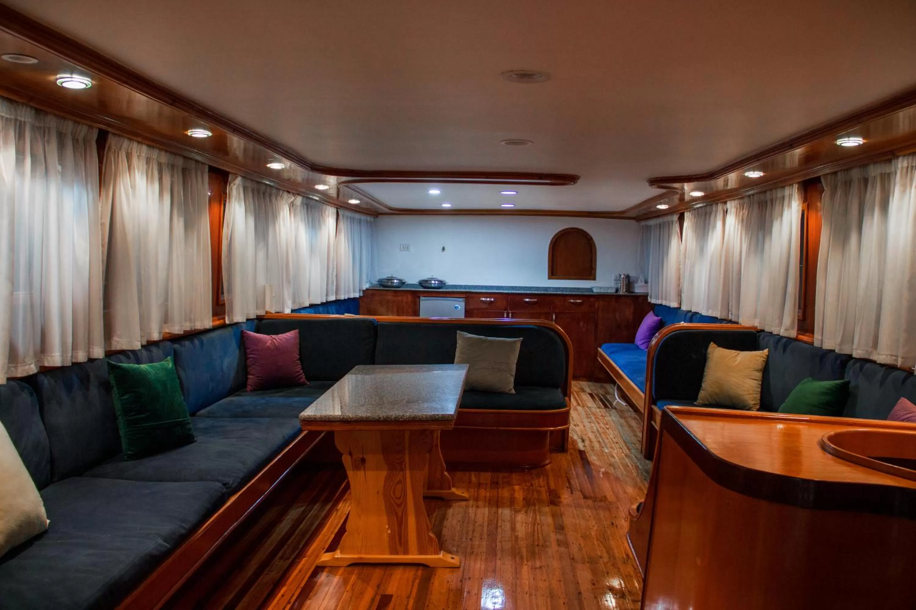 Seating area in Aqaba Adventure Divers Resort & Dive Center