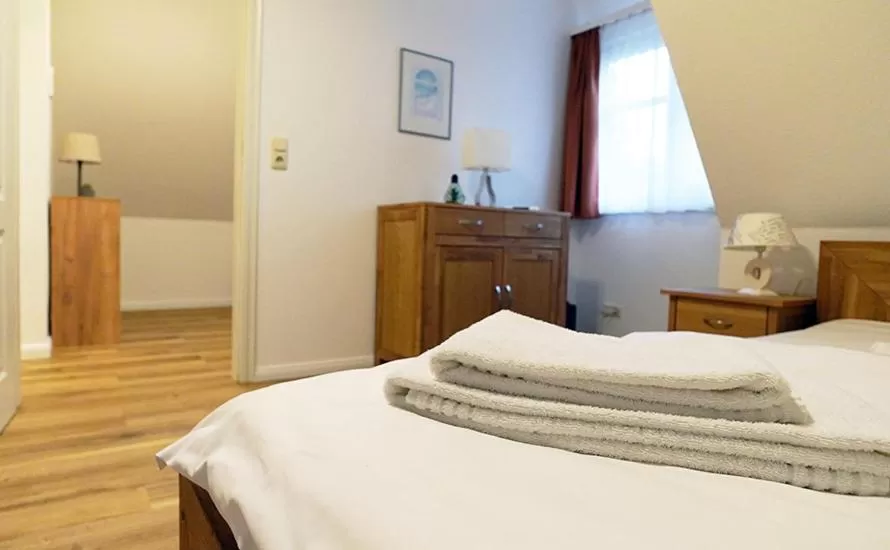 Bedroom, Bed in Hotel Waldhalle