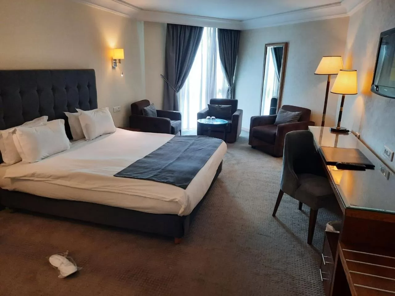 Photo of the whole room, Bed in Farah Rabat