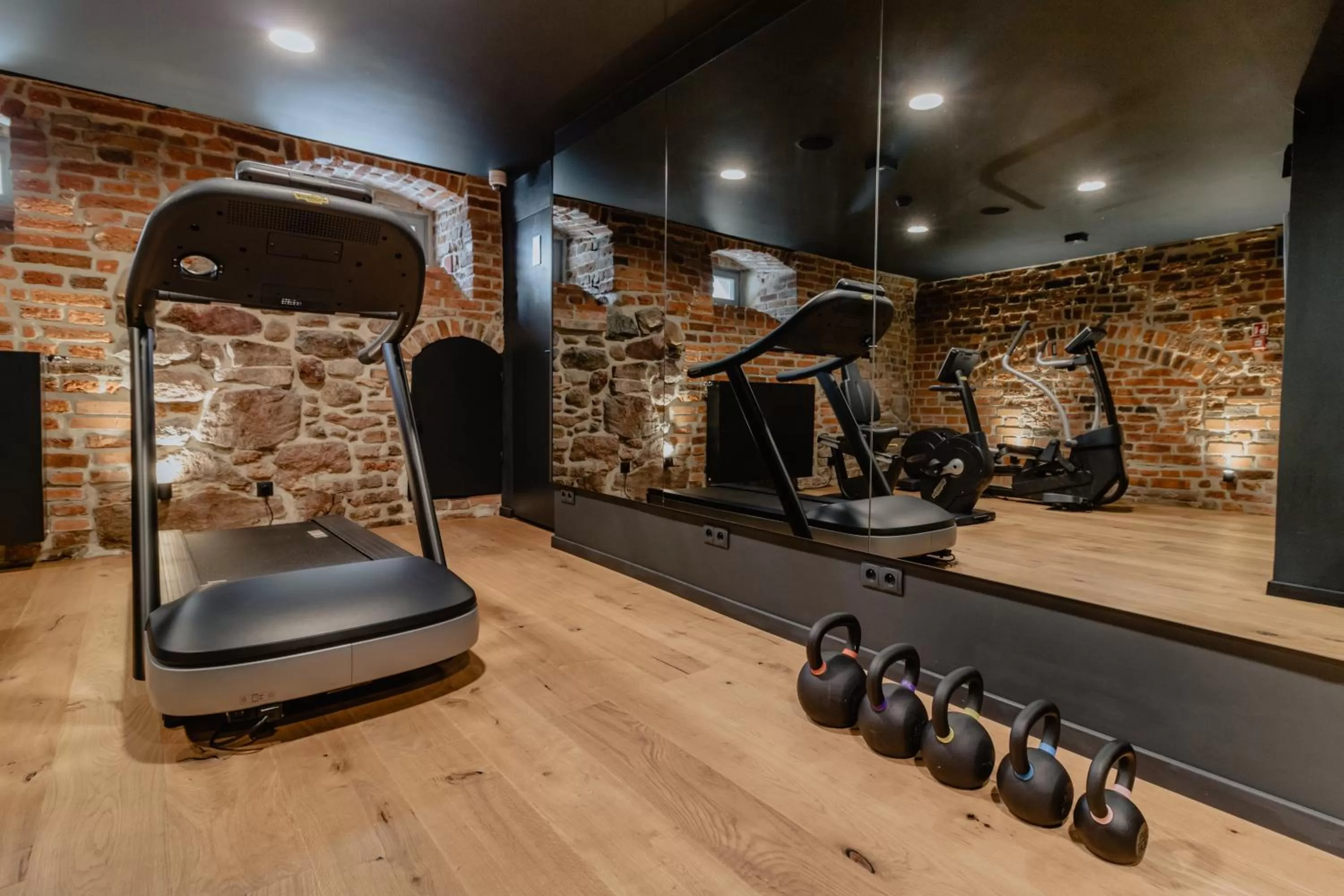 Fitness centre/facilities in Hotel Spichrz