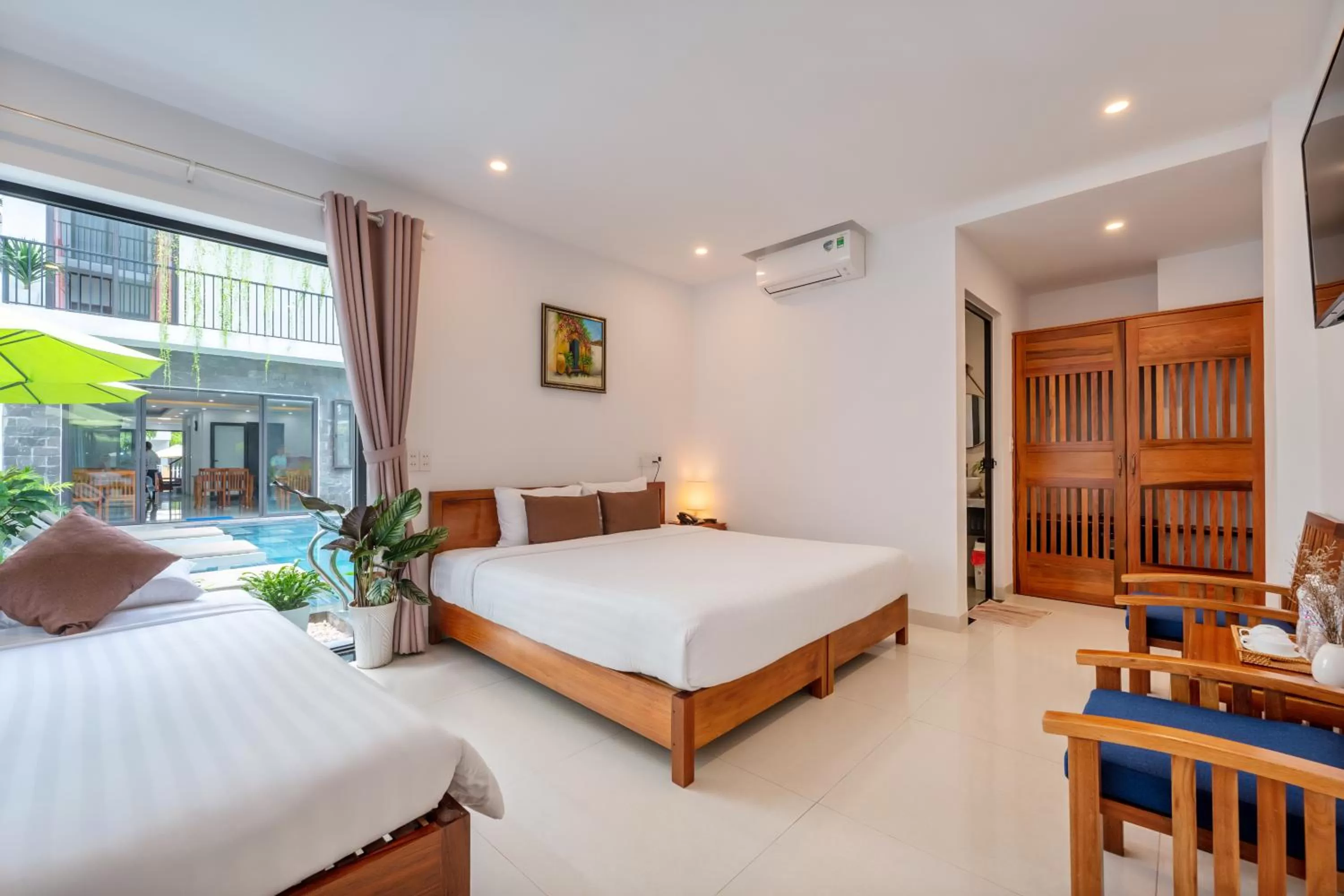 Bed in Tomorrow Oasis Boutique Villa Hoi An