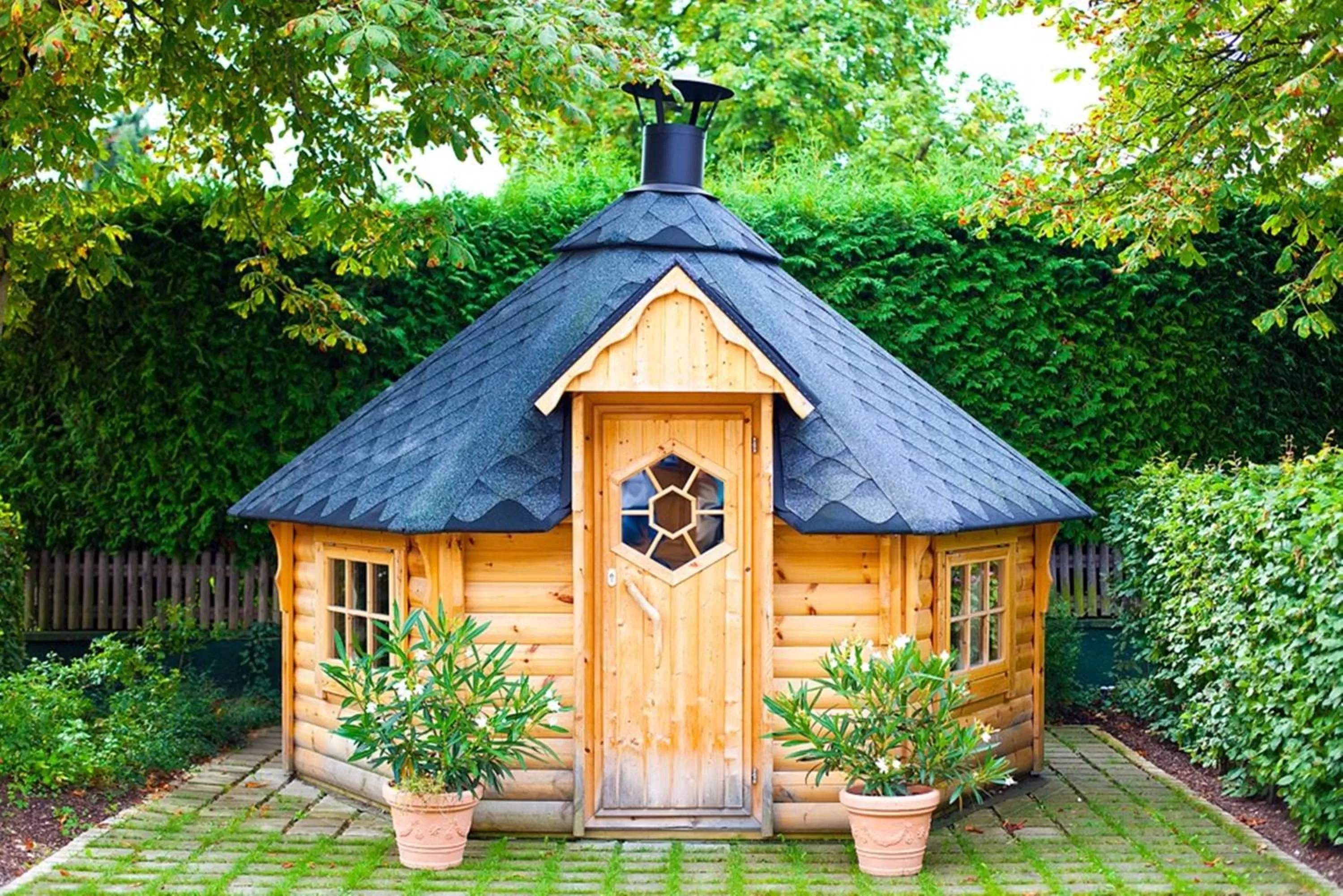 Garden in Hotel Schäfflerwirt