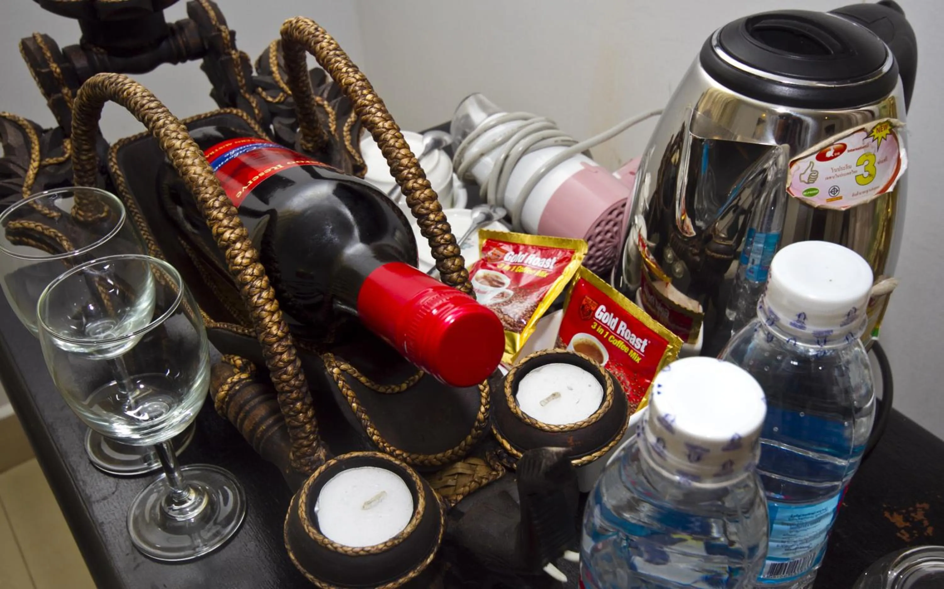 Decorative detail in King Boutique Hotel