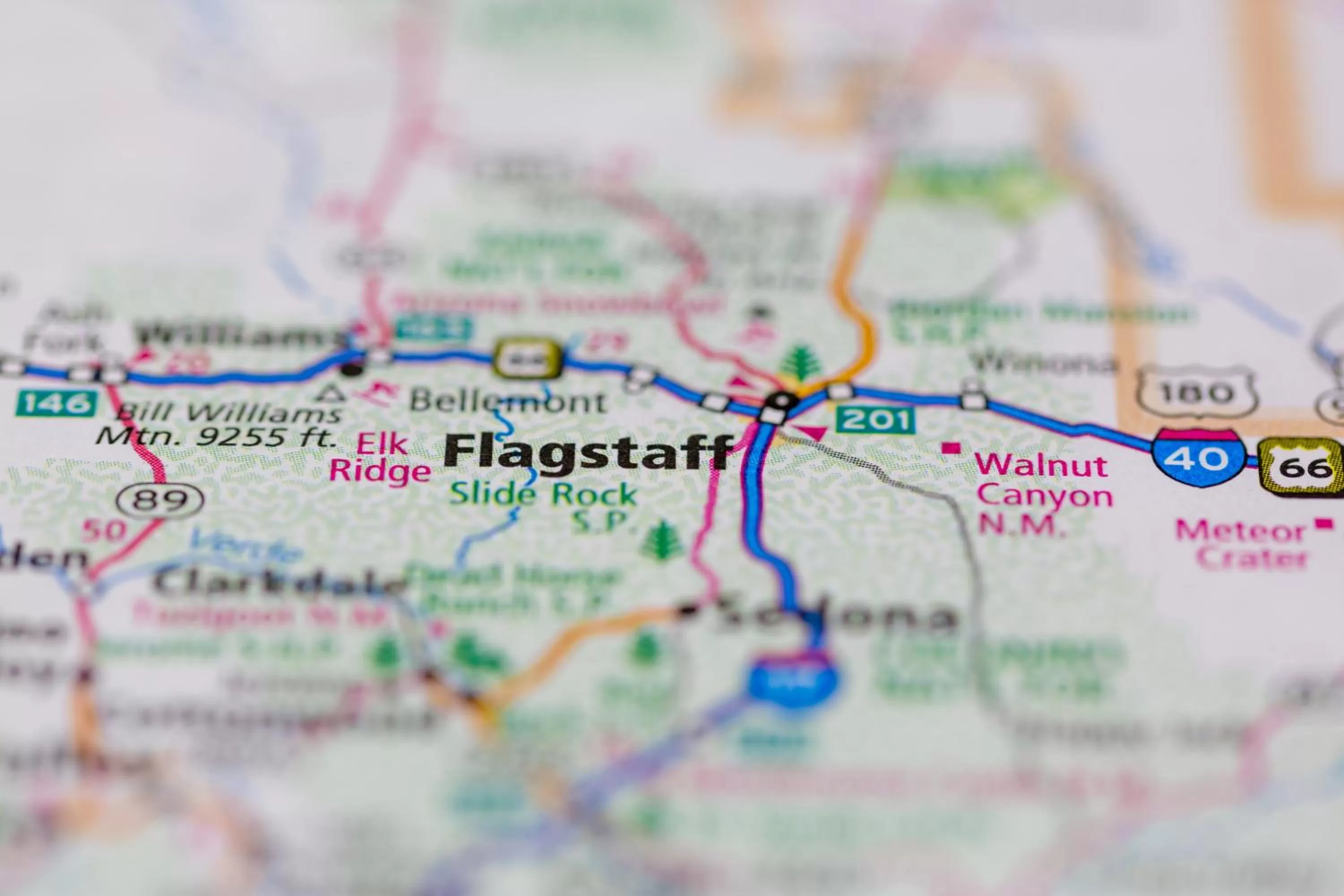 Landmark view in Bespoke Inn Flagstaff