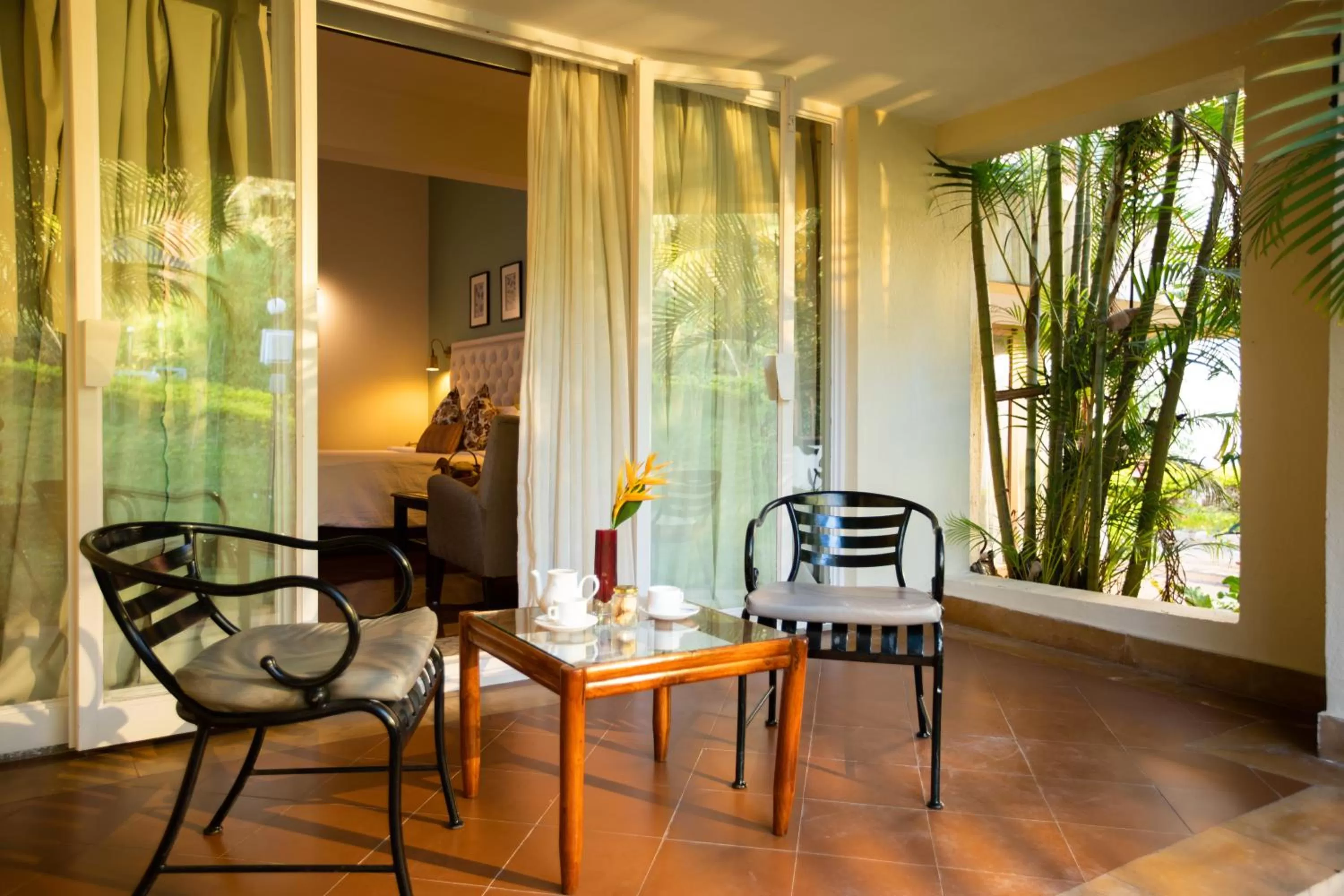 Seating area in Gateway Chikmagalur