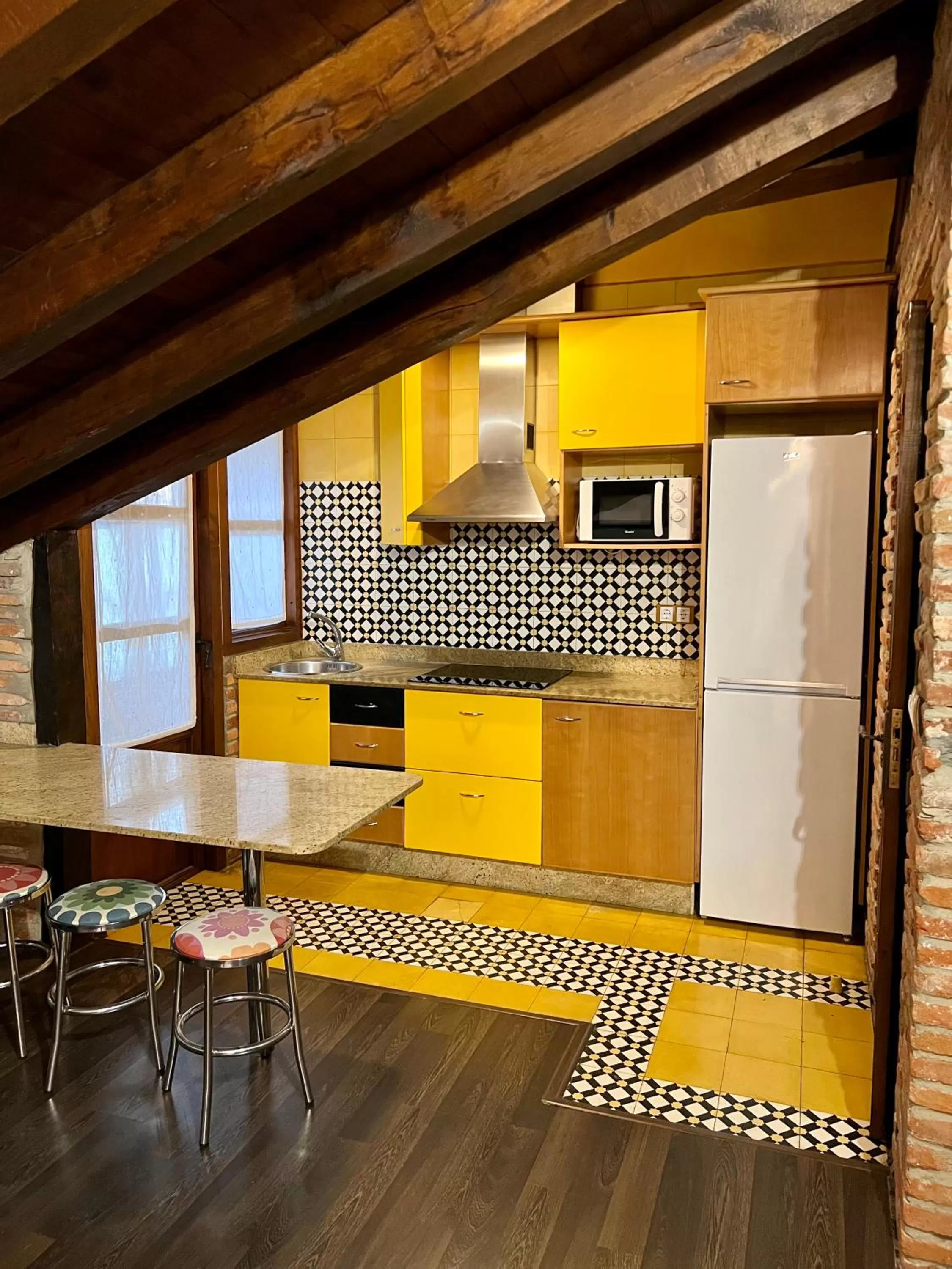 Kitchen or kitchenette in Posada la Leyenda