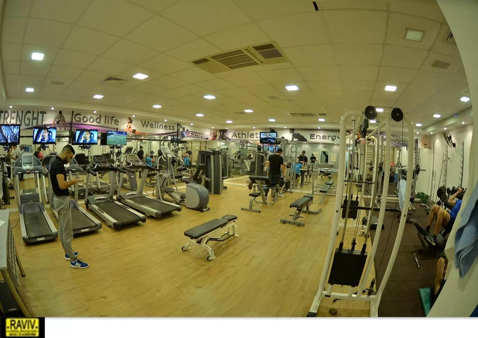 Fitness Center/Facilities in Suite Marina Caesarea