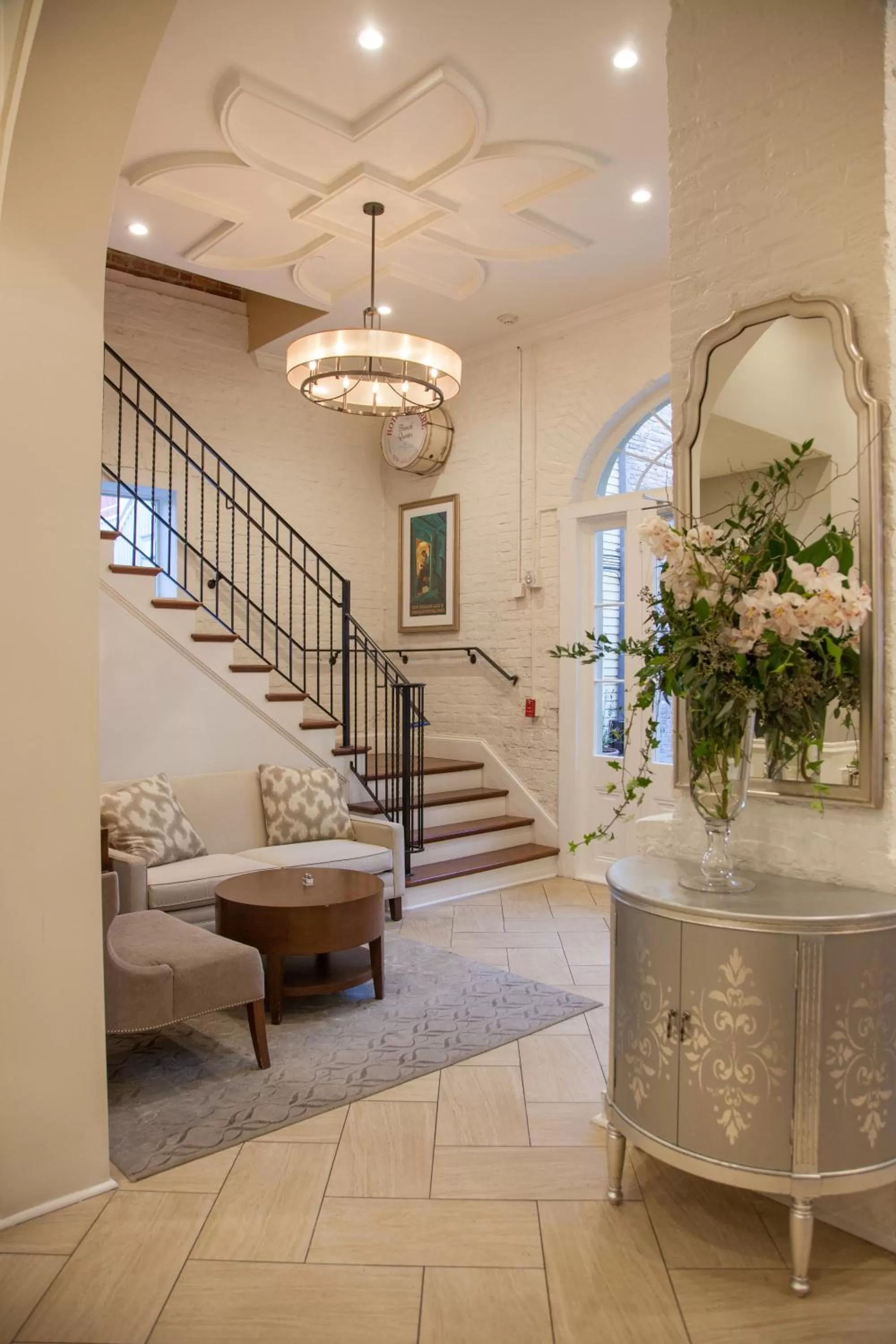 Lobby or reception in Hotel St. Pierre French Quarter