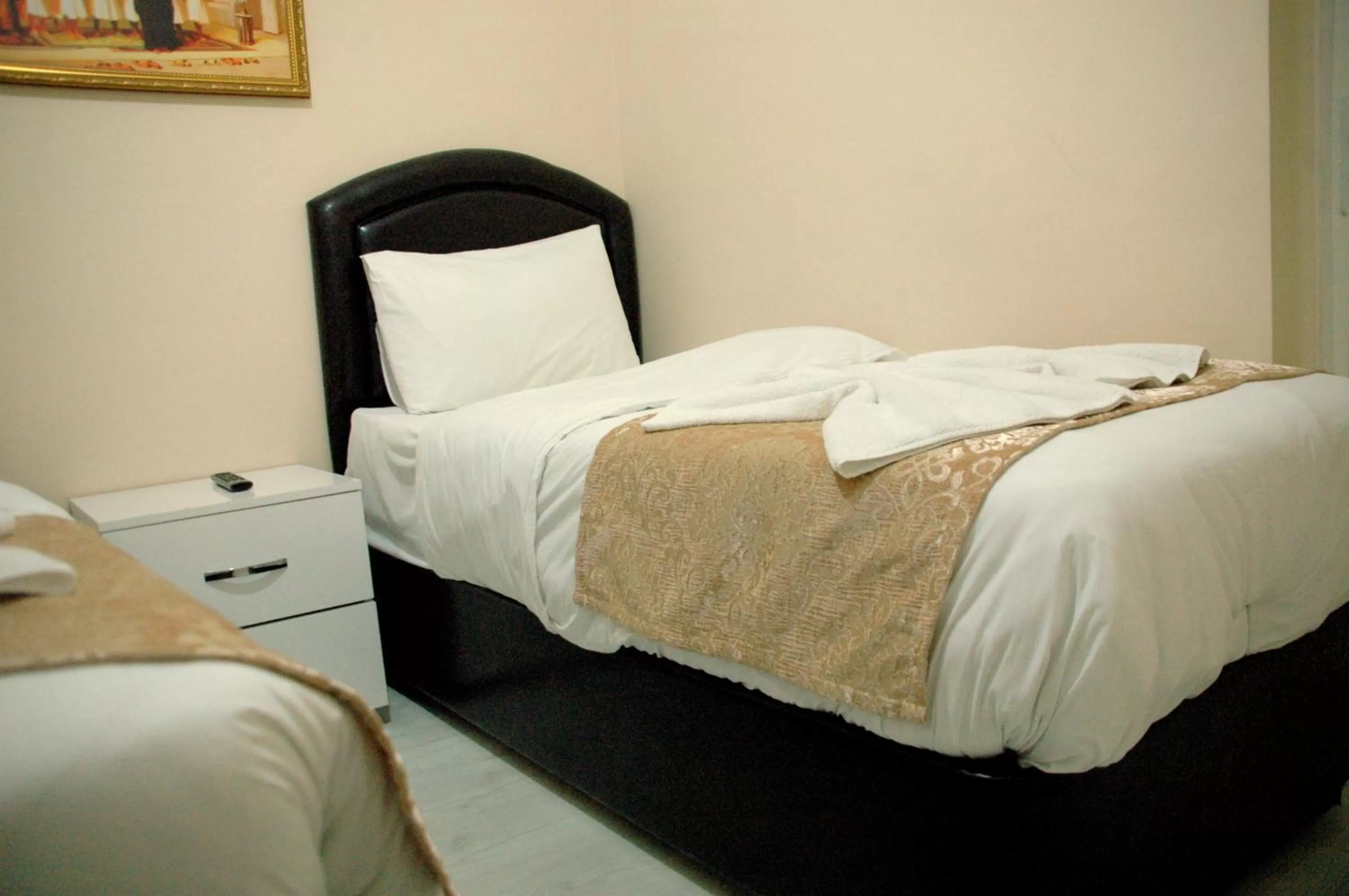 Decorative detail, Bed in Tolga Hotel