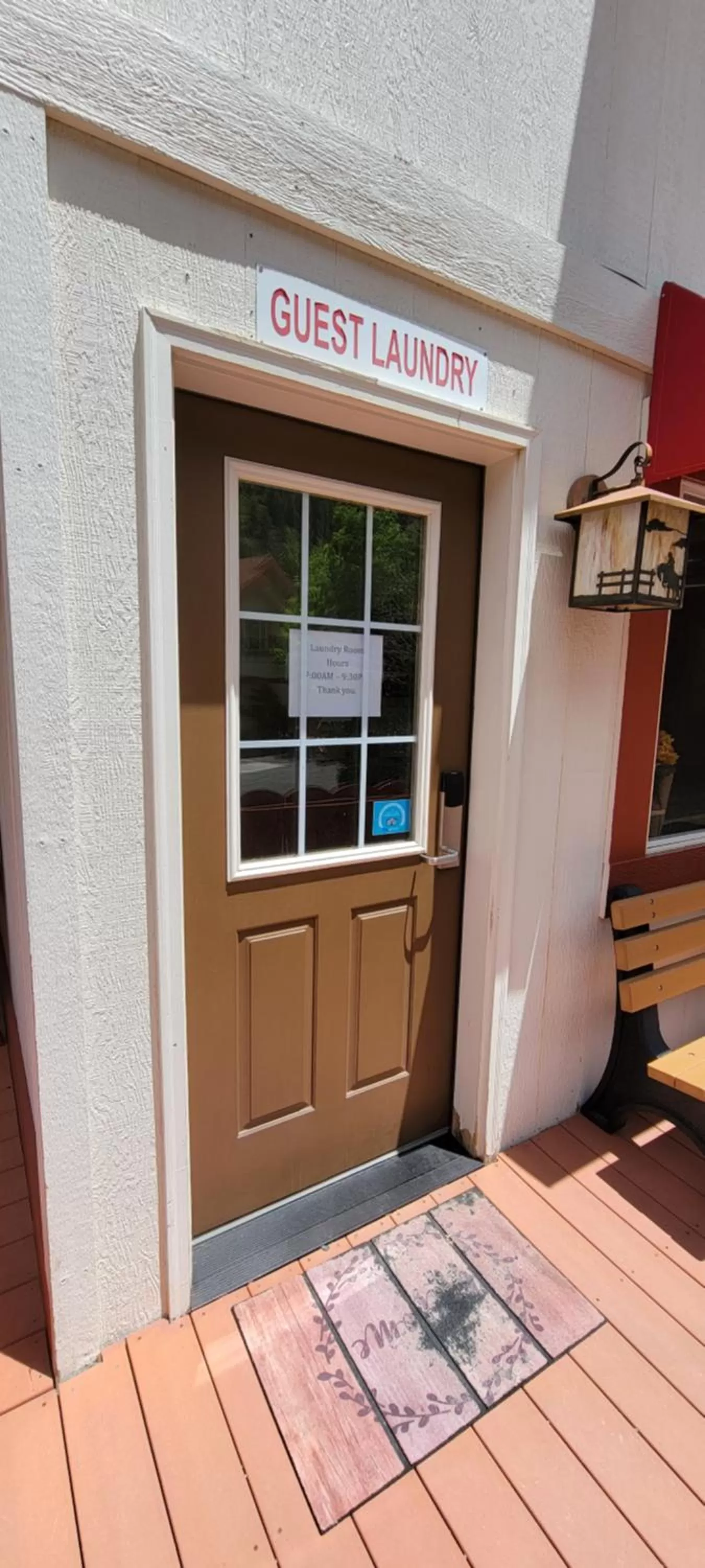 laundry in Hot Springs Inn