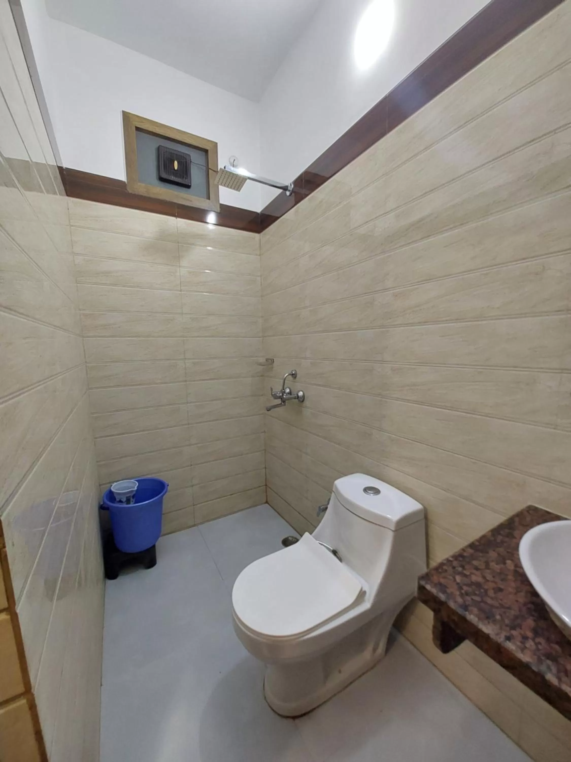 Toilet in Taj Nice Point Manage by Taj Sunrise Group