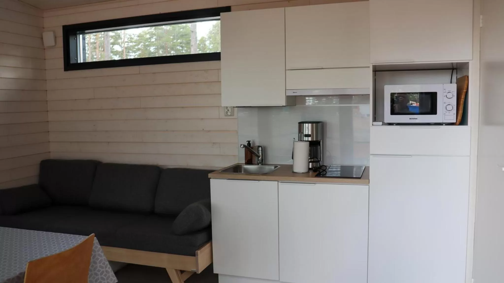 Kitchen or kitchenette in Pistohiekka Resort