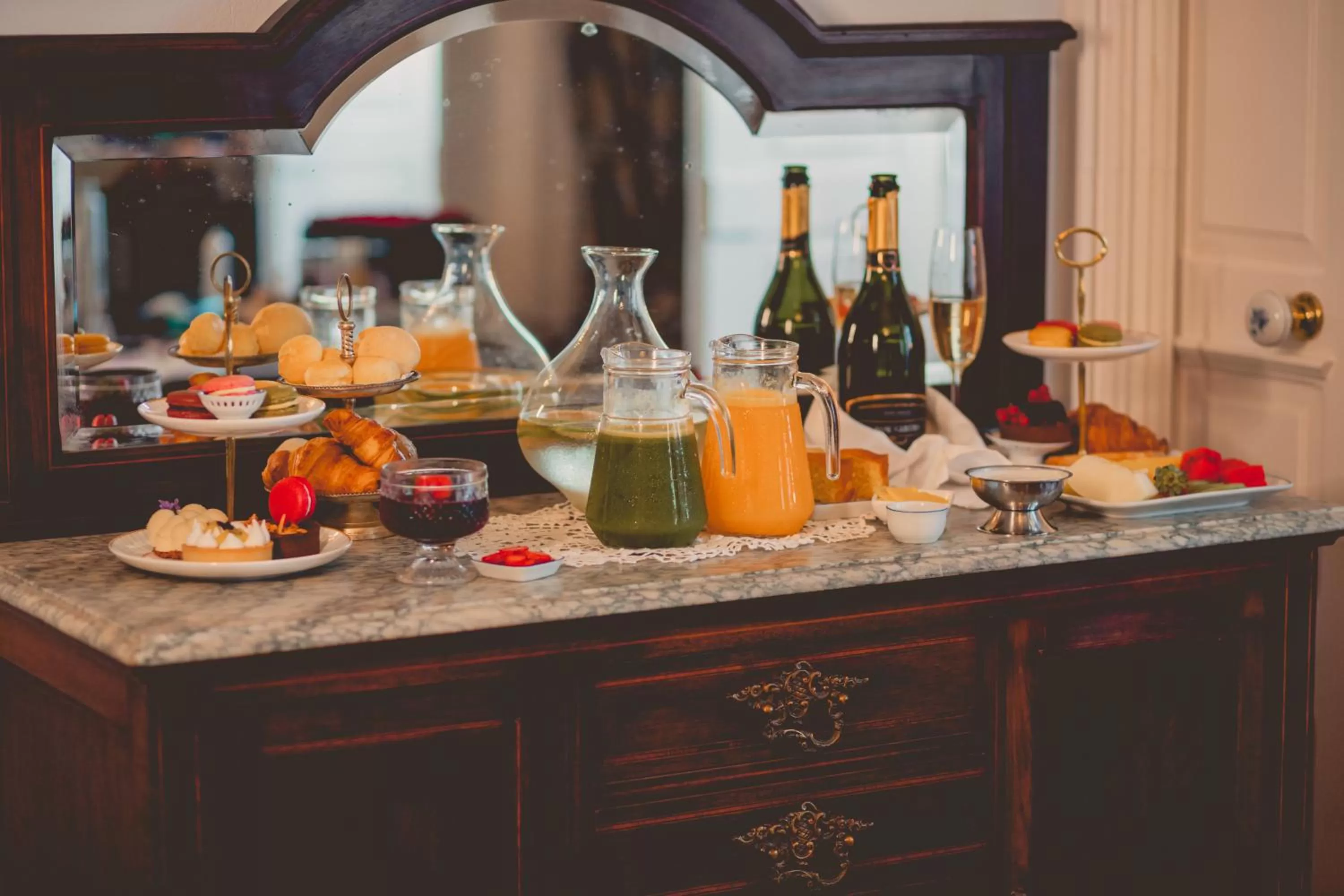 Food and drinks in Hotel Boutique Quinta das Videiras