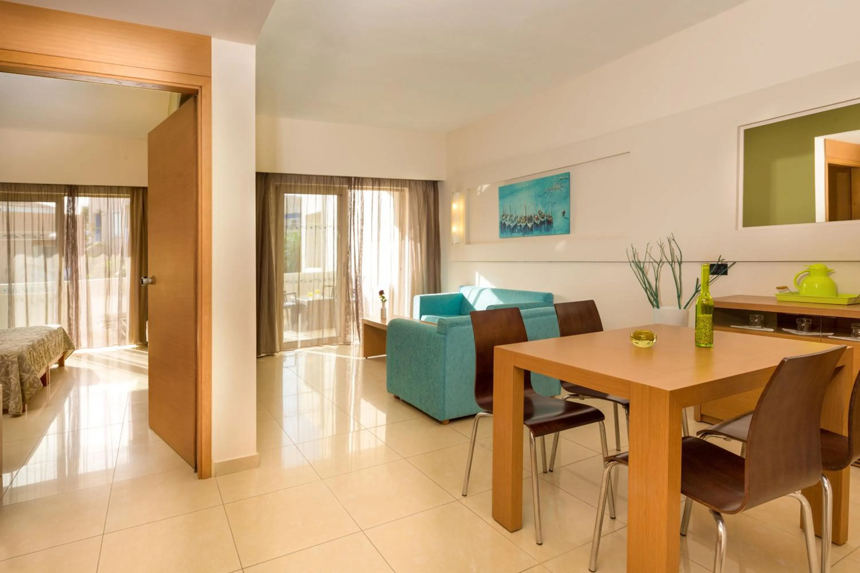 Living room in Atlantica Amalthia Beach Hotel - Adults Only