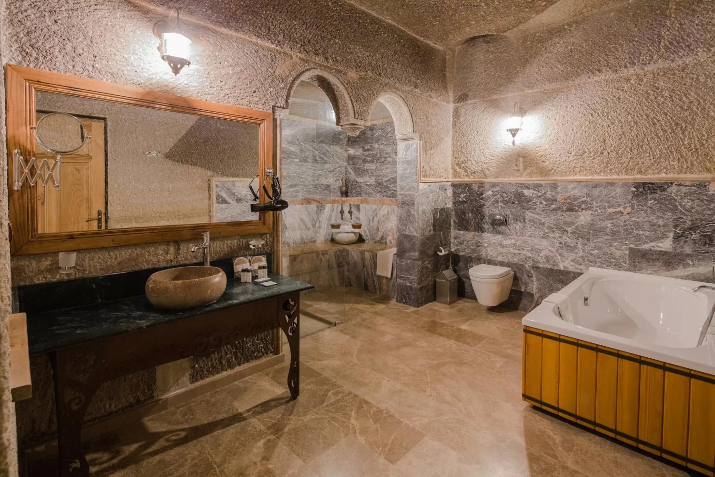 Bathroom in Lunar Cappadocia Hotel