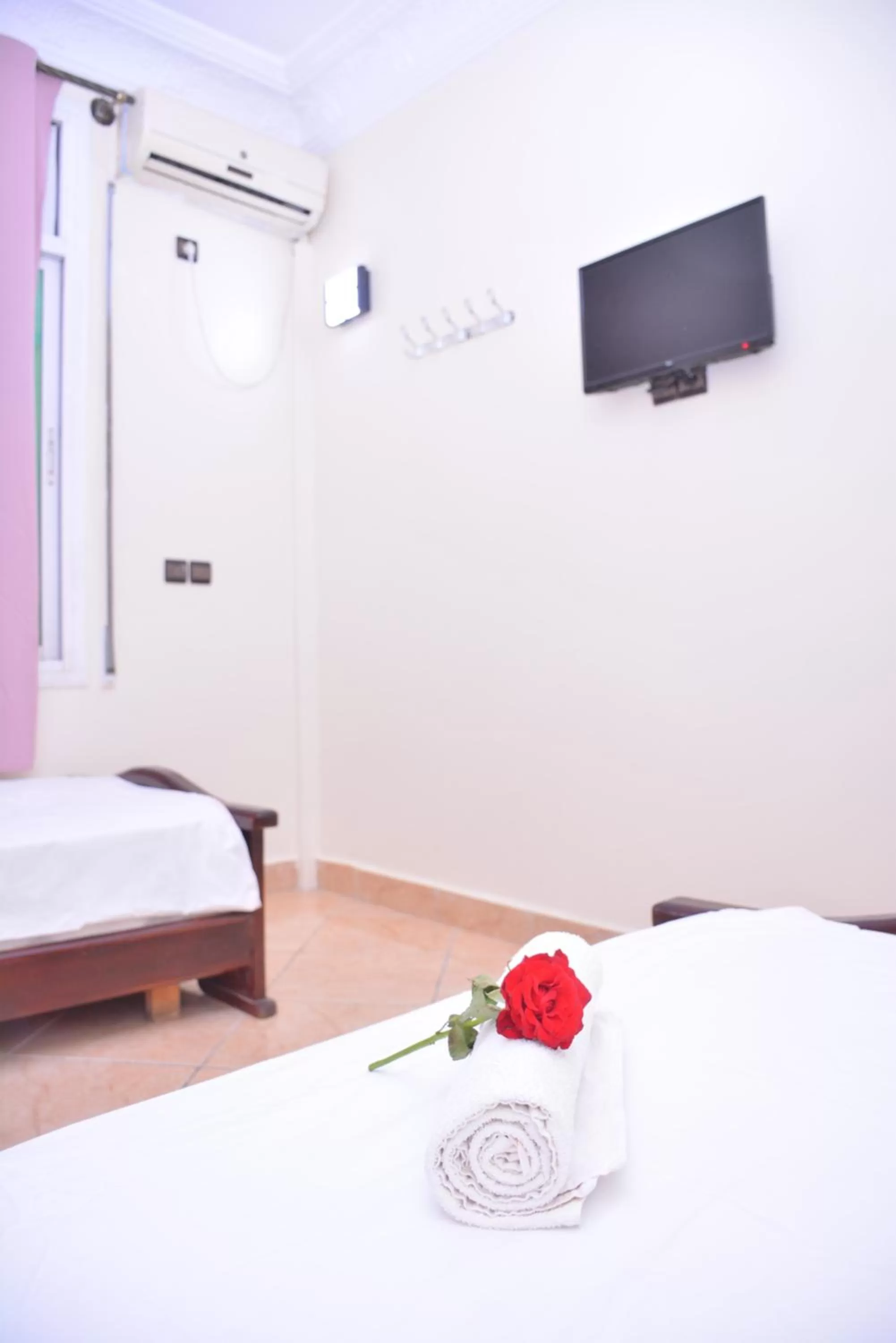 Bed in Hôtel Elfekri