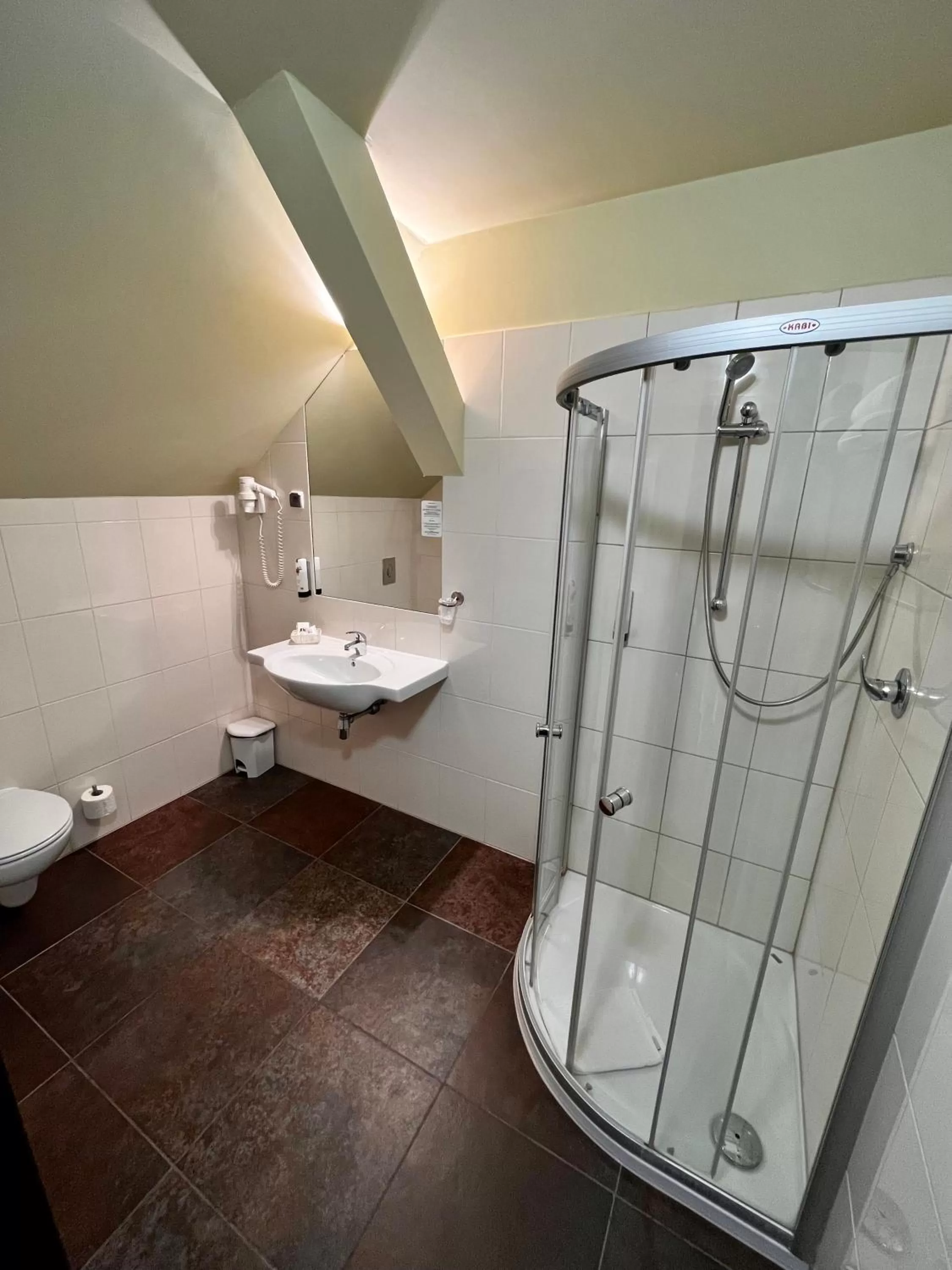 Bathroom in Hotel Zamek Ryn