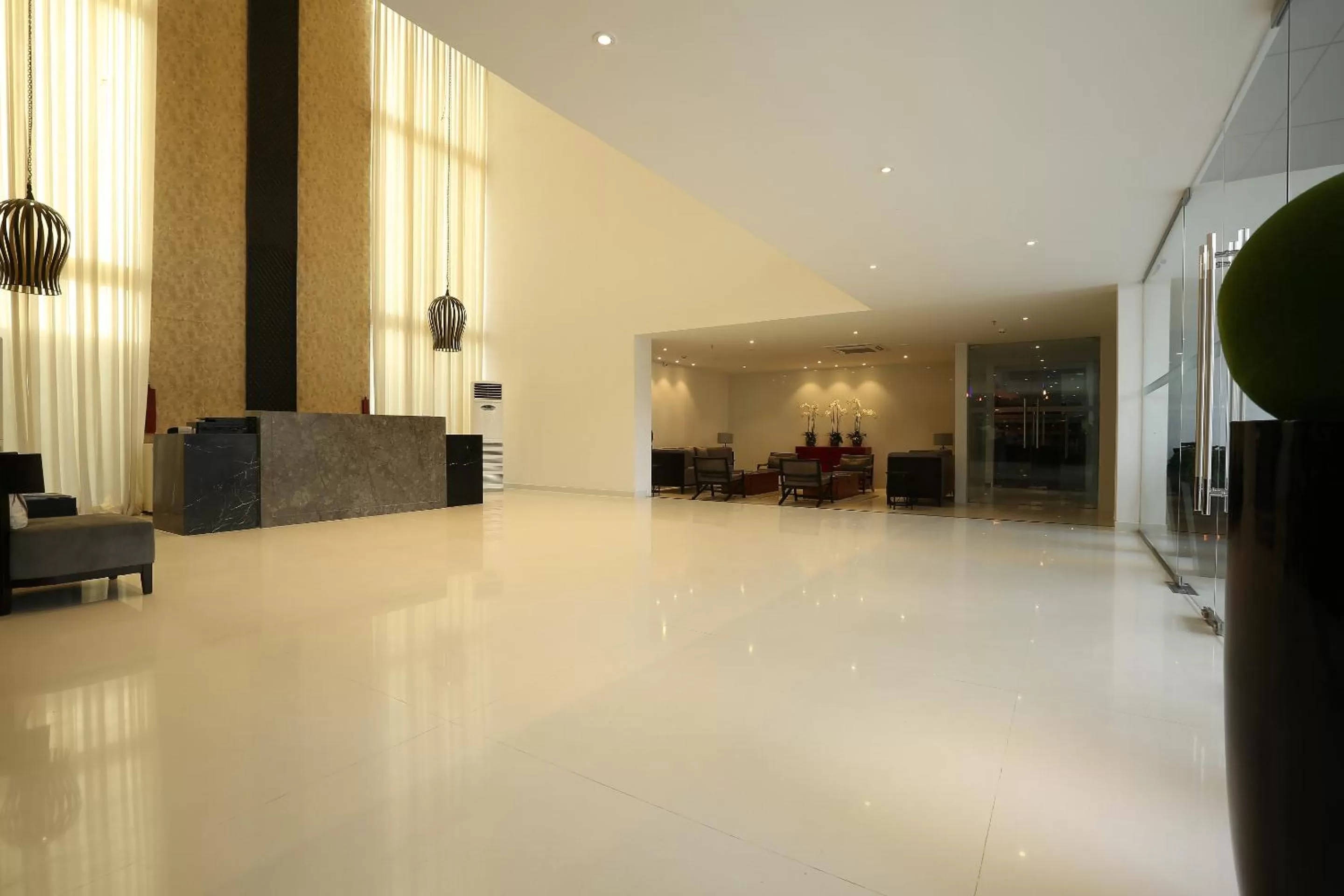 Lobby or reception in Hotel Deccan Serai, HITEC CITY, HYDERABAD