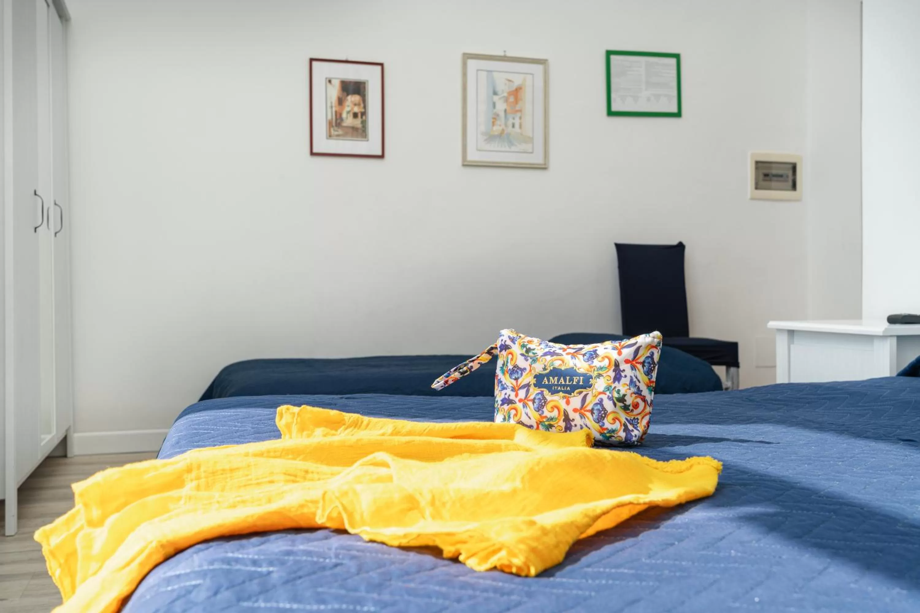 Bed in Hotel Fontana