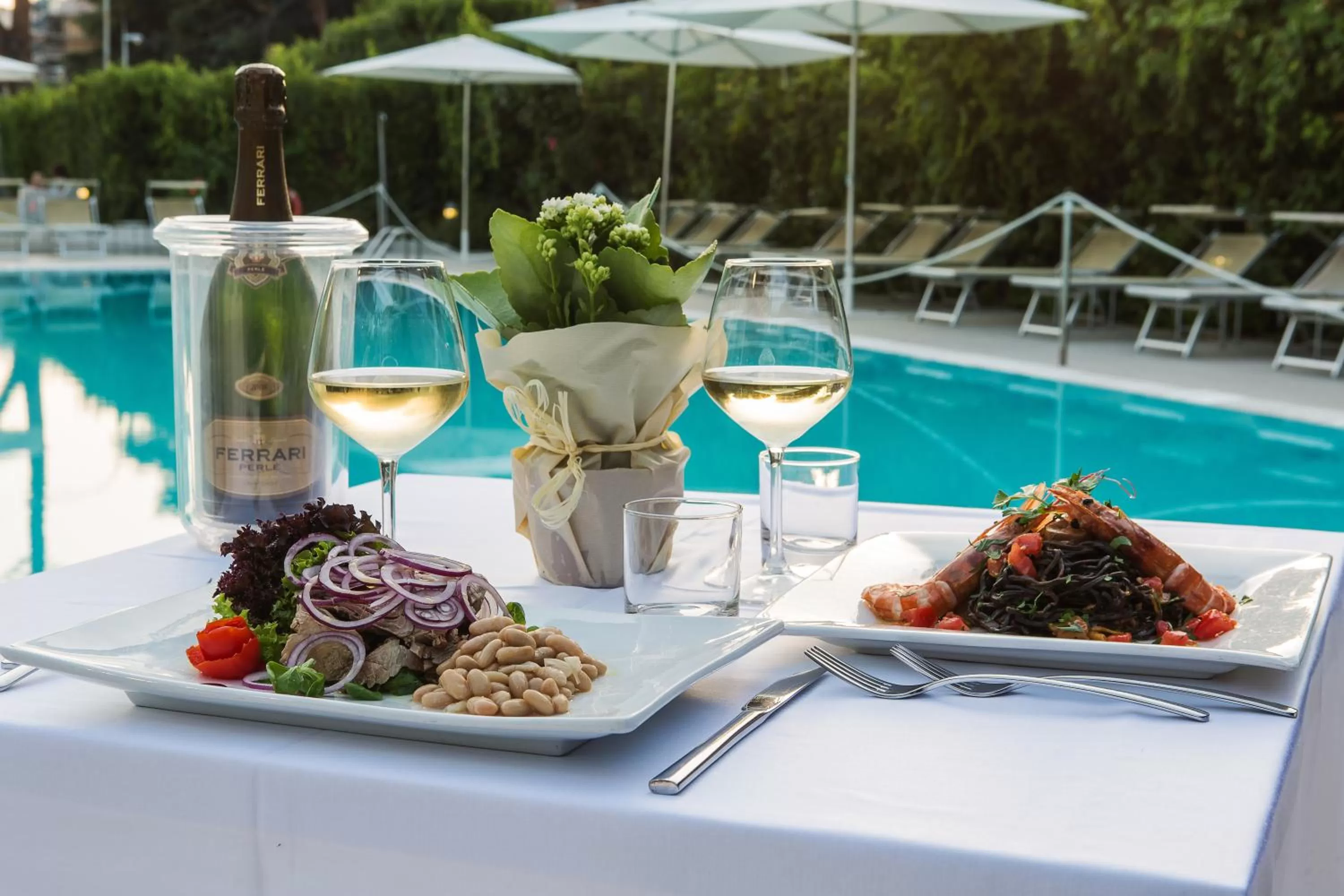 Restaurant/places to eat in Italiana Hotels Florence