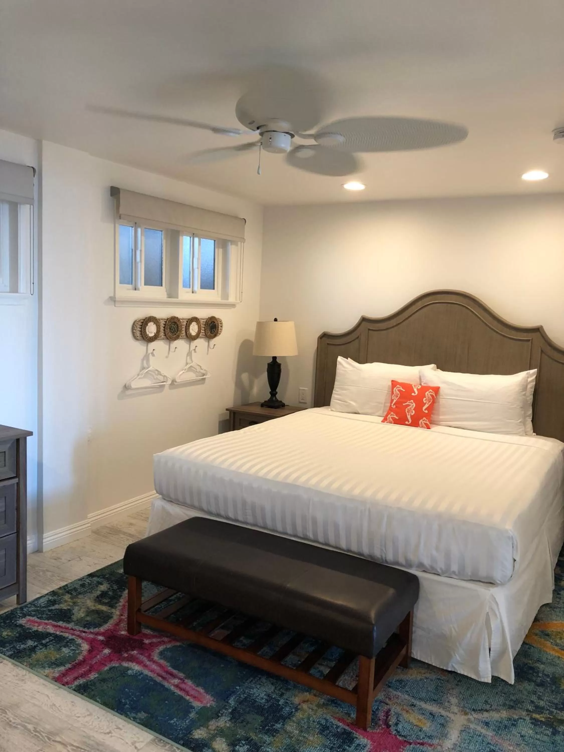 Bed in Sea Horse Resort