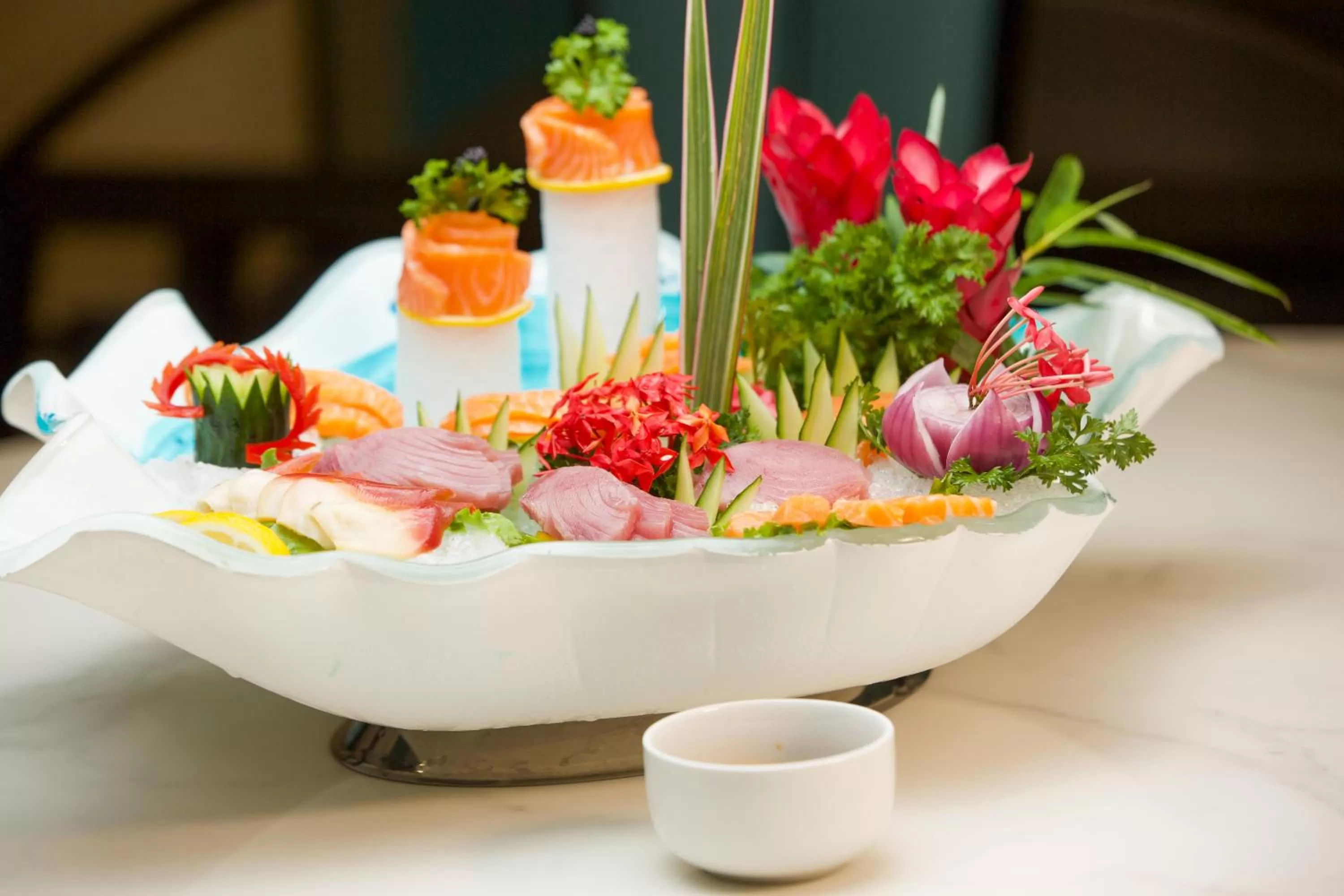 Food in Hôtel FAMILLE MONDIALE