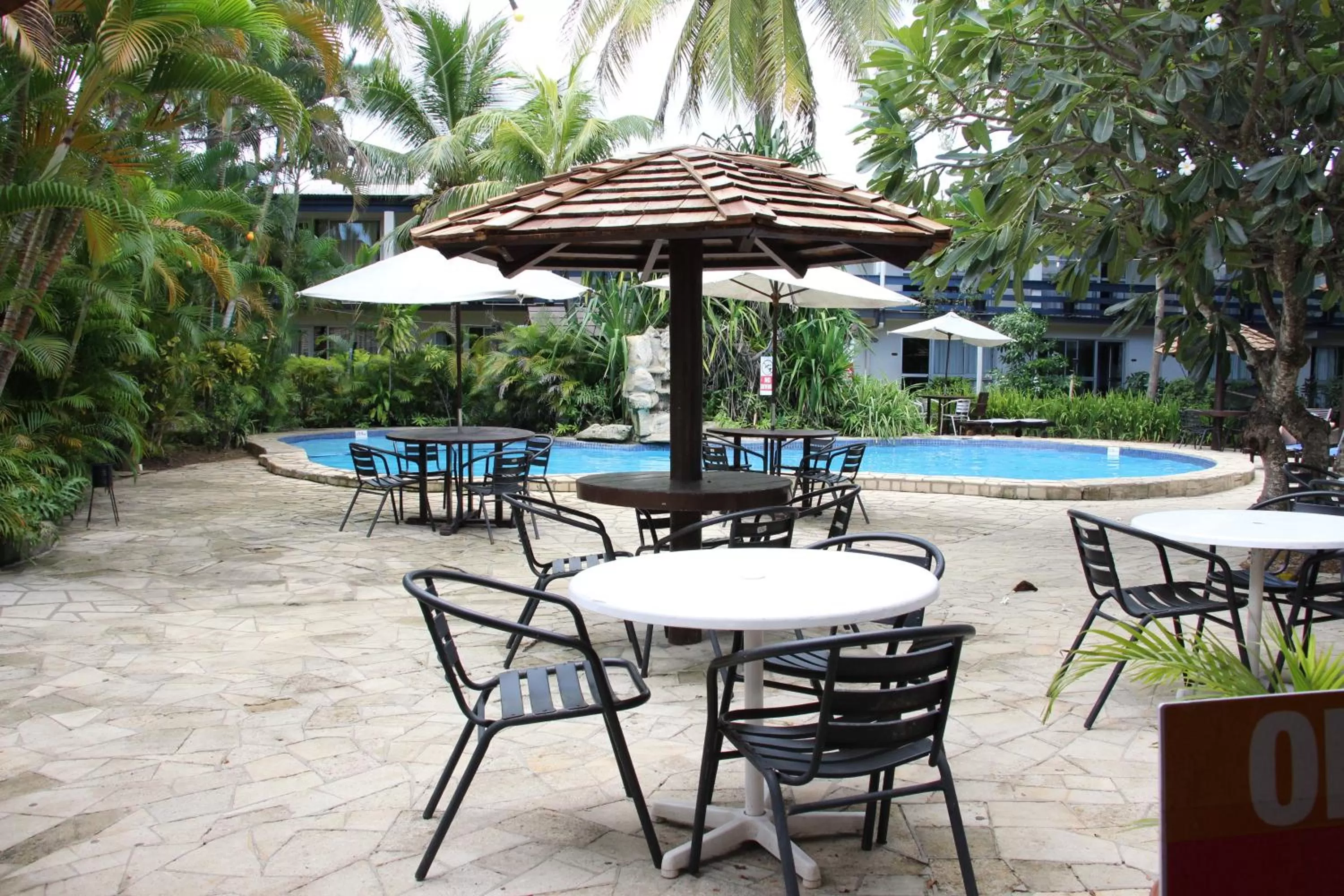 Patio in Capricorn International Hotel