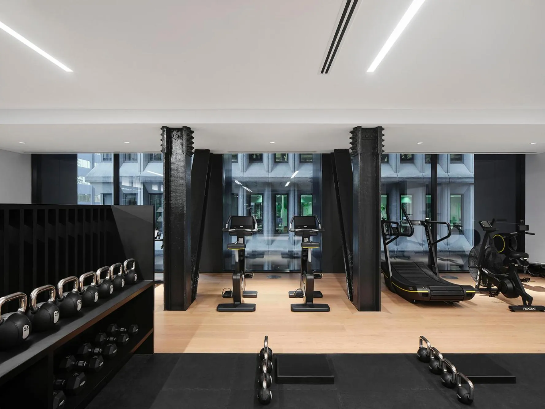 Fitness centre/facilities in Little National Hotel Sydney
