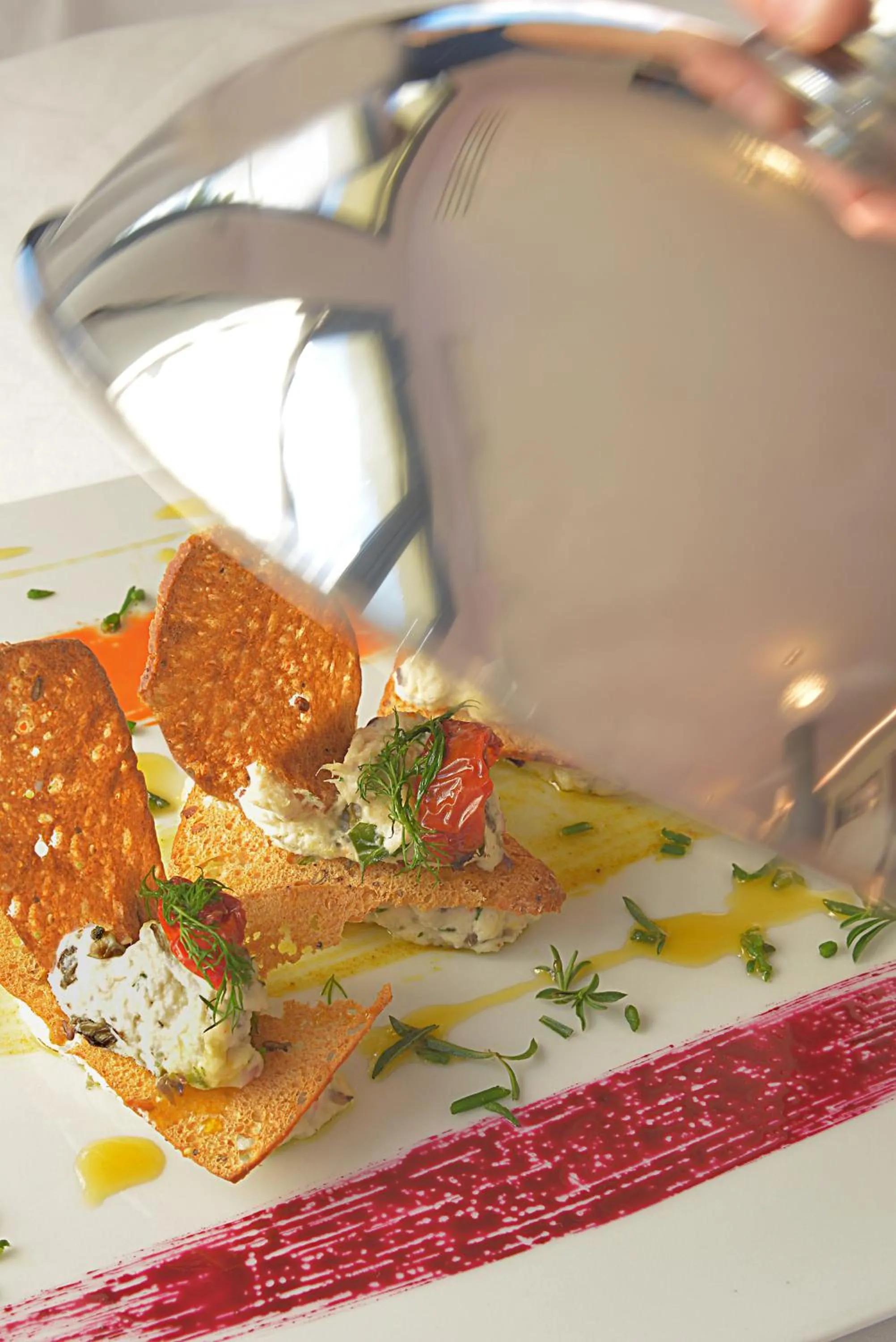 Food close-up in Thalasso Concarneau Spa Marin Resort