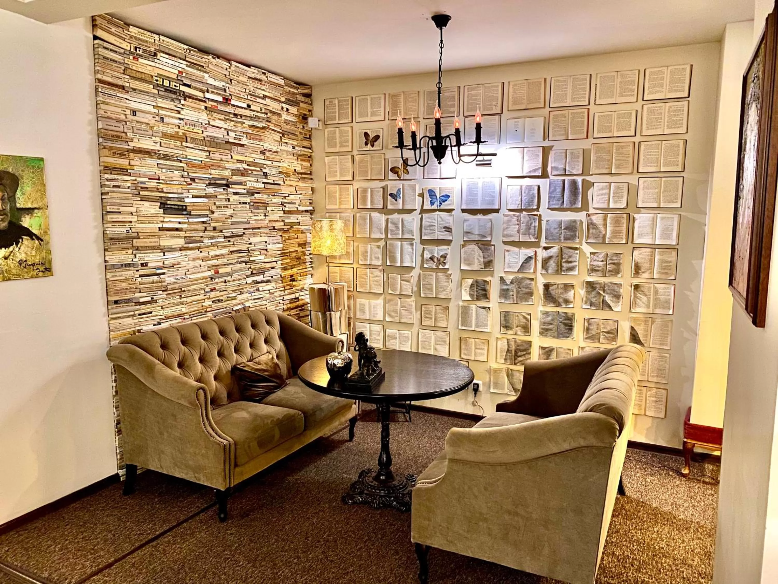 Lobby or reception in Old Town Hotel Bohema, Klaipėda