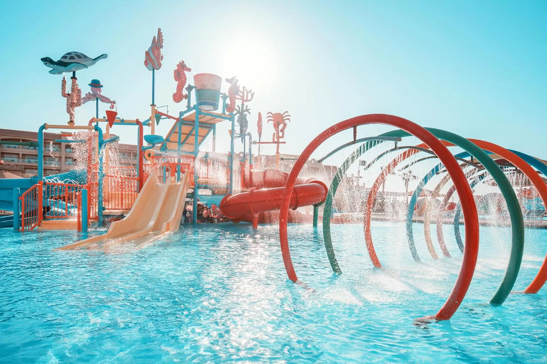 Aqua park in Pickalbatros White Beach Resort - Hurghada
