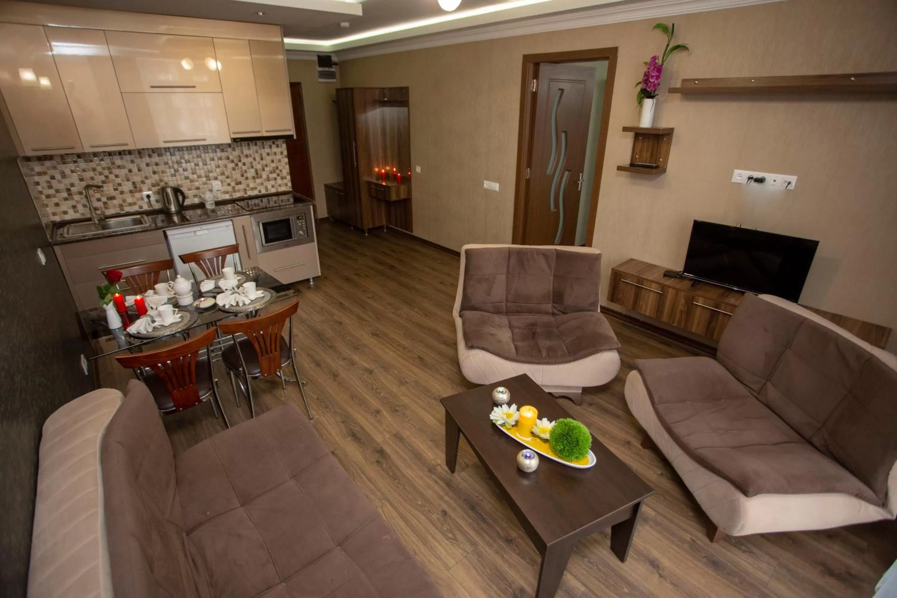 Seating area in Blue Star Batumi