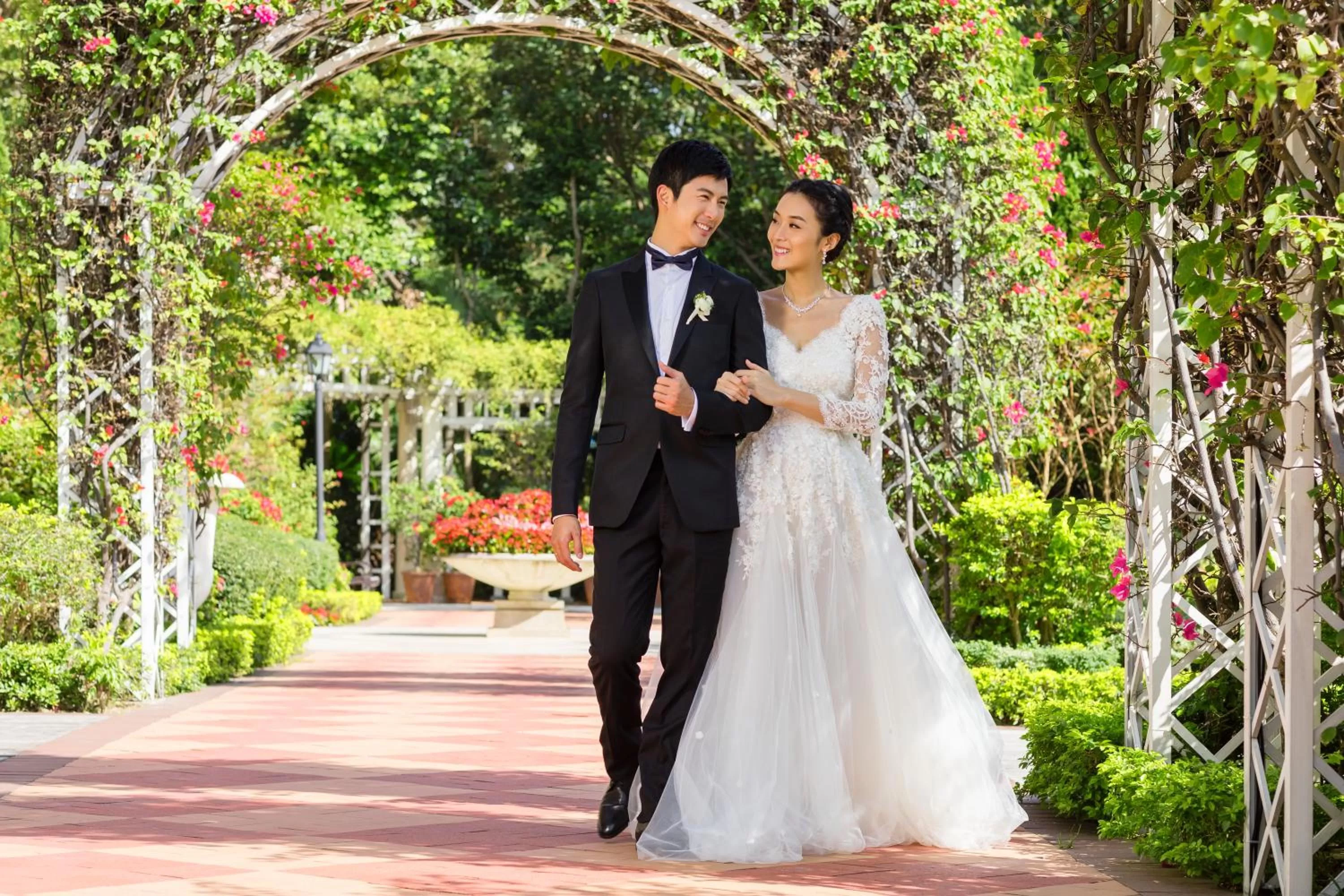 Garden in Hong Kong Gold Coast Hotel