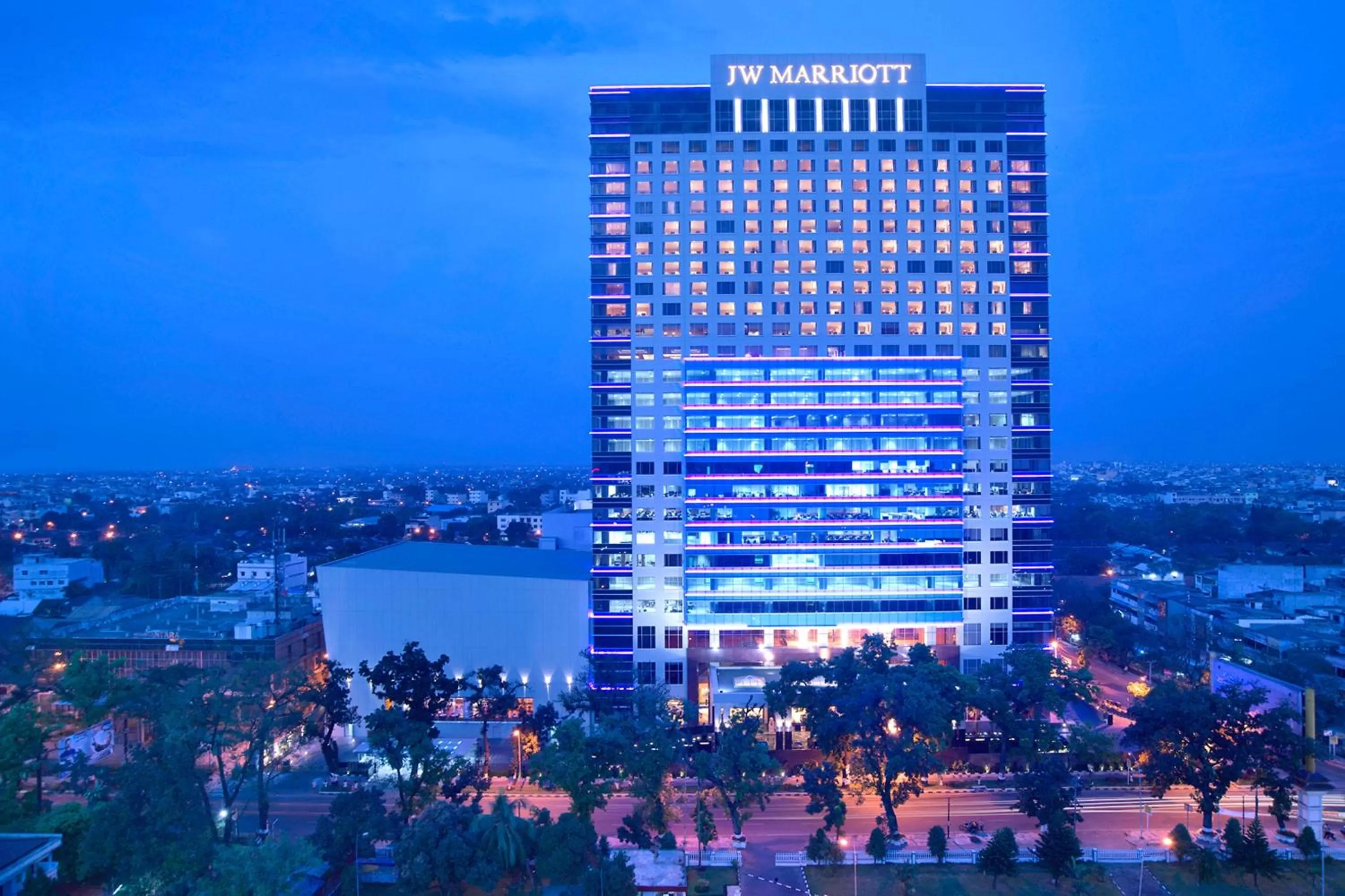 Property building in JW Marriott Hotel Medan