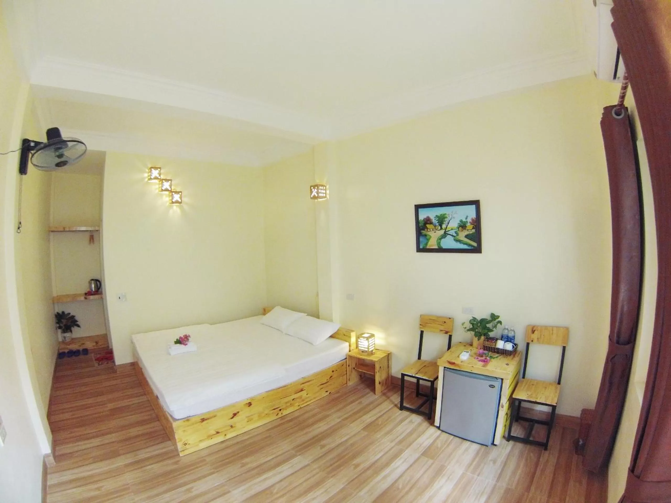 Bed in Ha Lan Homestay